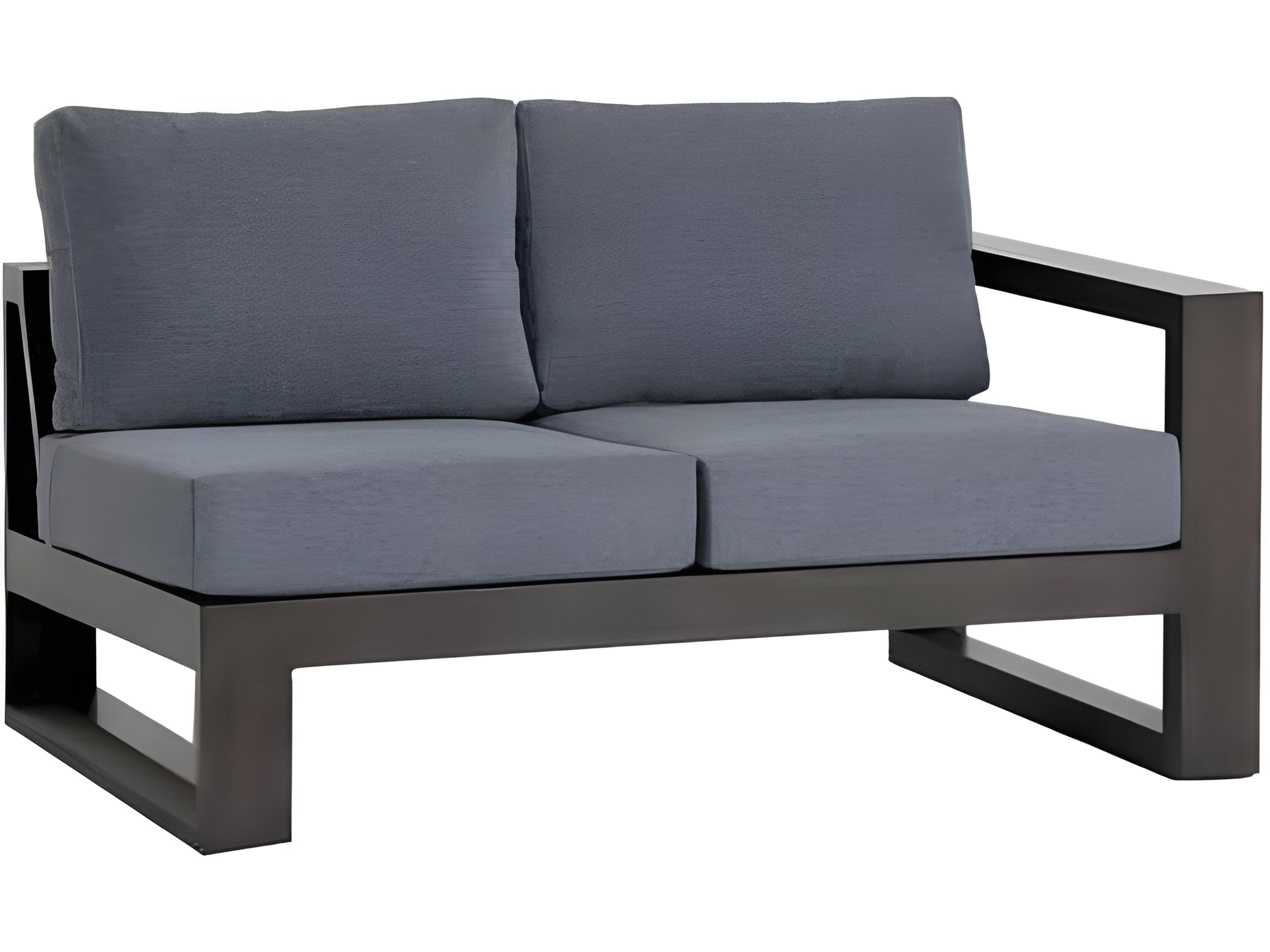 Element 5.0 Right Arm Loveseat Outdoor Ash Grey