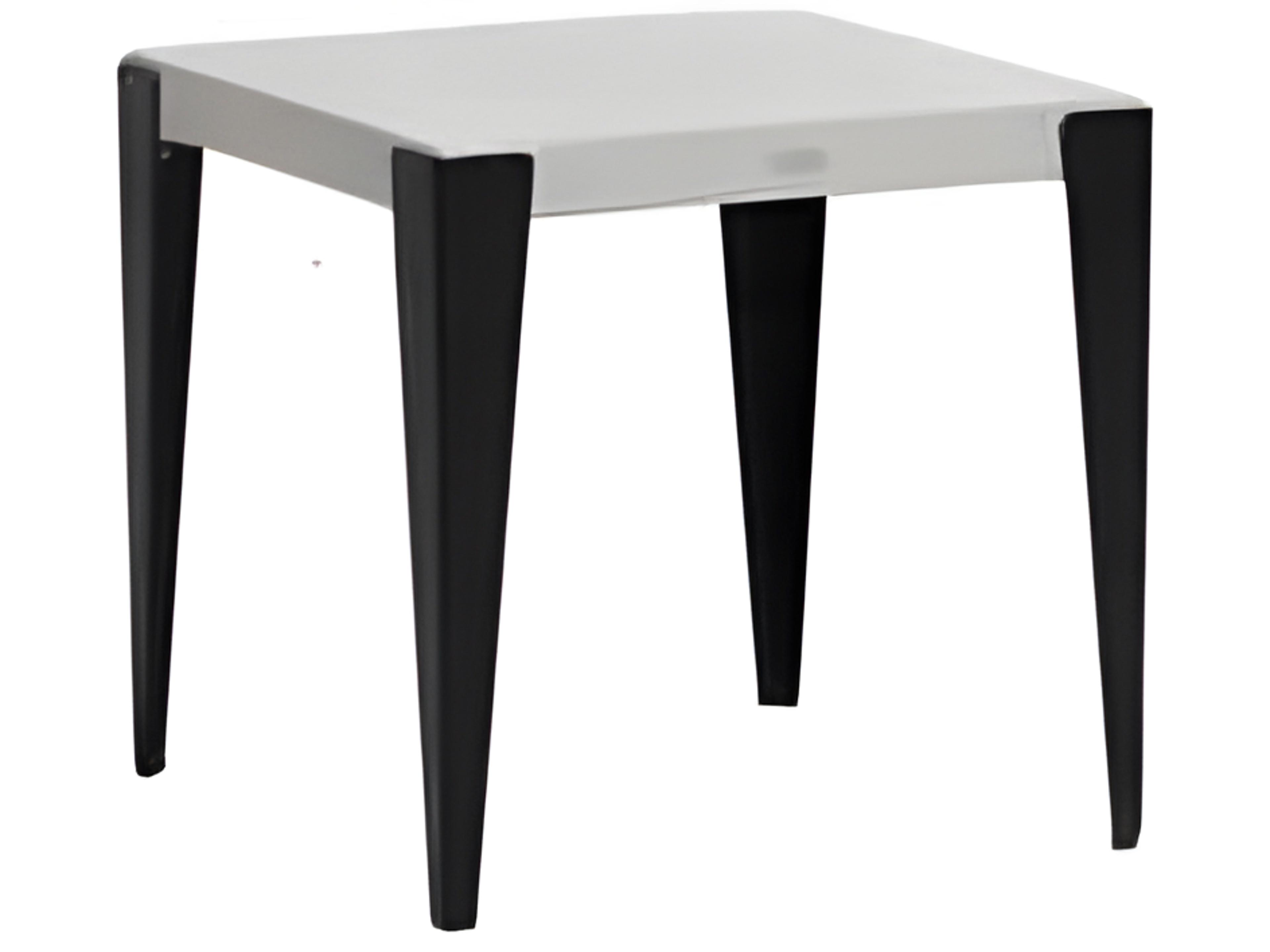 Genval End Table Square Aluminum