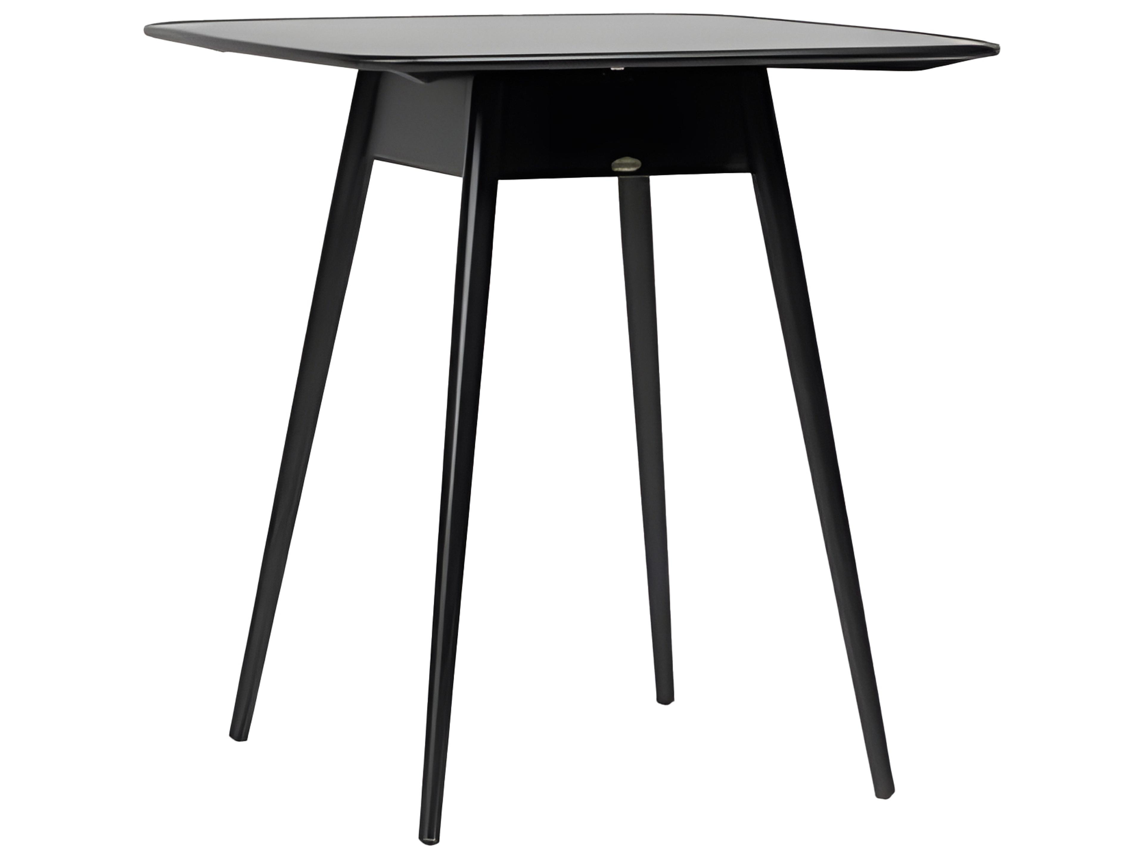 Alinea Silver Diva Night Aluminum Square Umbrella Hole Bar Table