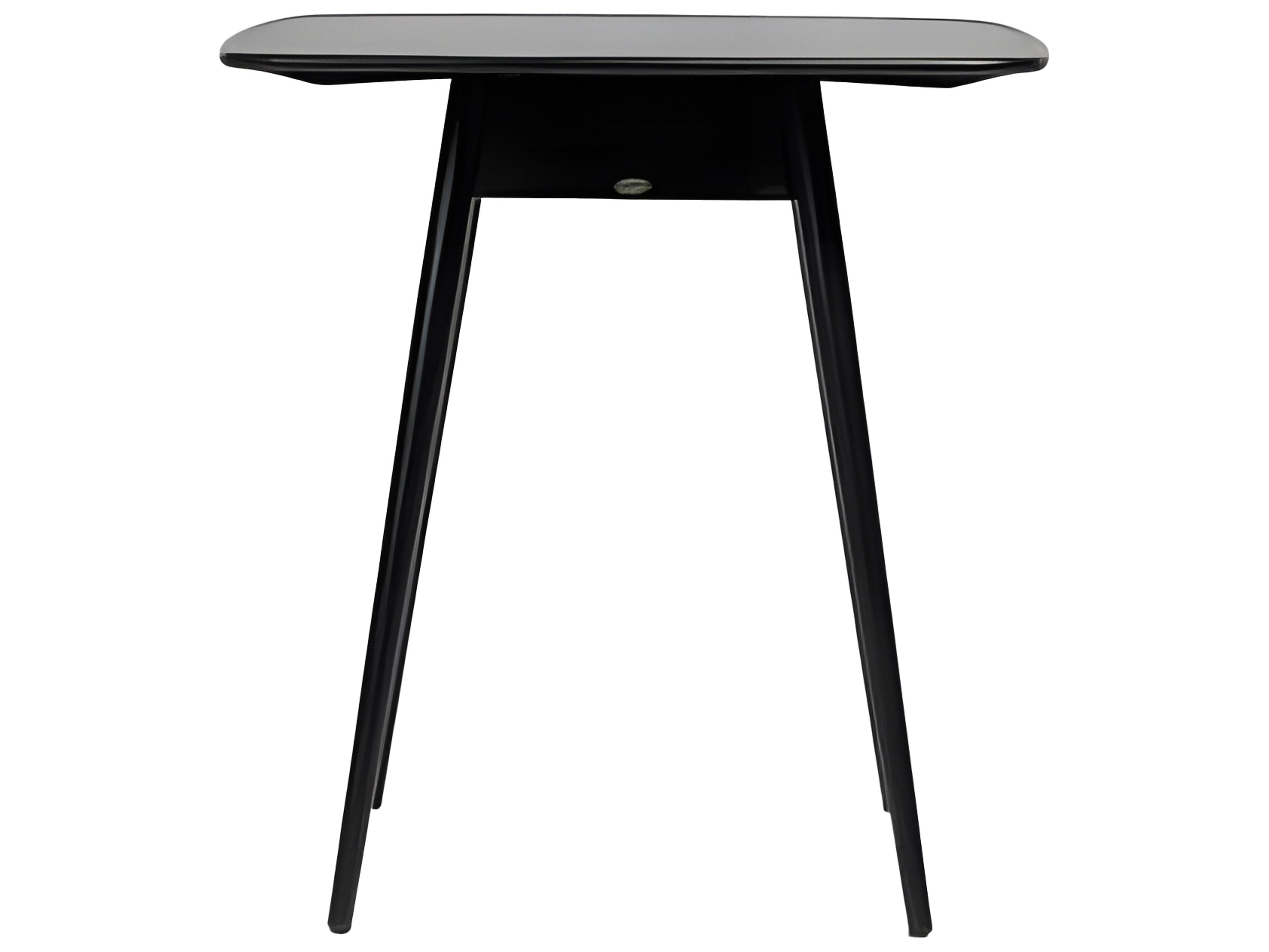 Ratana Alinea Silver Diva Night Aluminum Square Umbrella Hole Bar Table