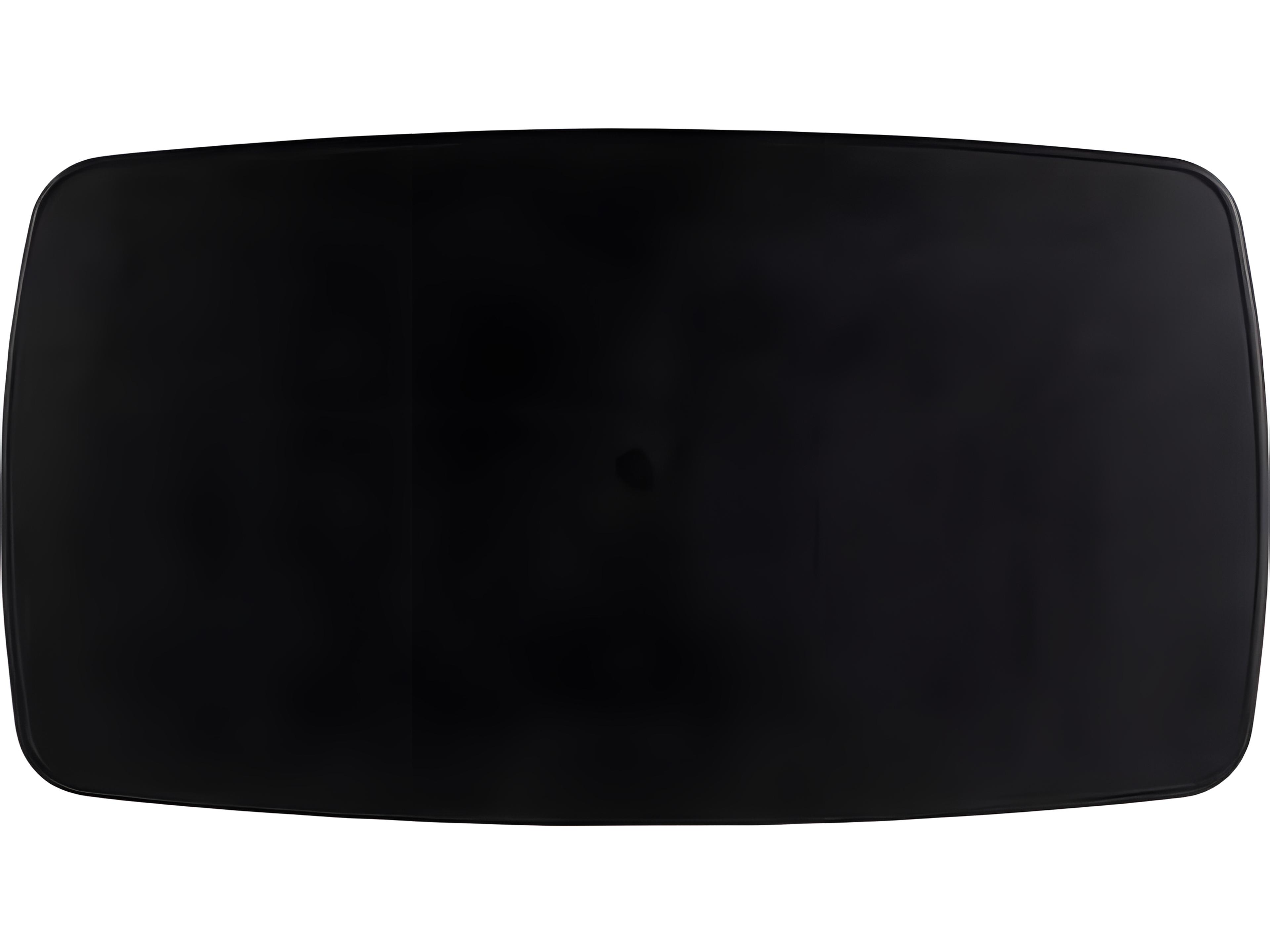 Ratana Alinea Silver Diva Night Aluminum Rectangular Umbrella Hole Dining Table