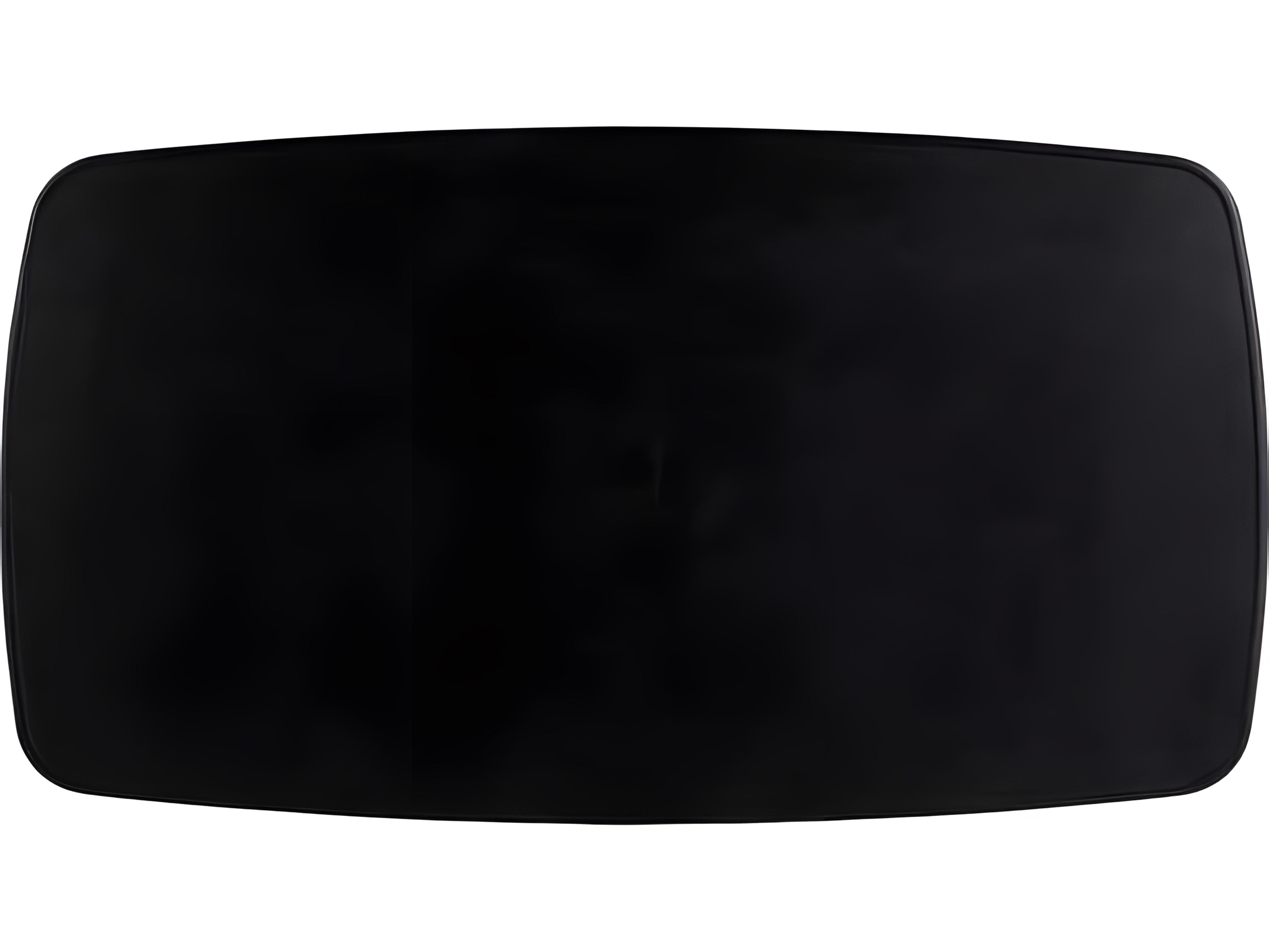 Ratana Alinea Silver Diva Night Aluminum Rectangular Umbrella Hole Dining Table