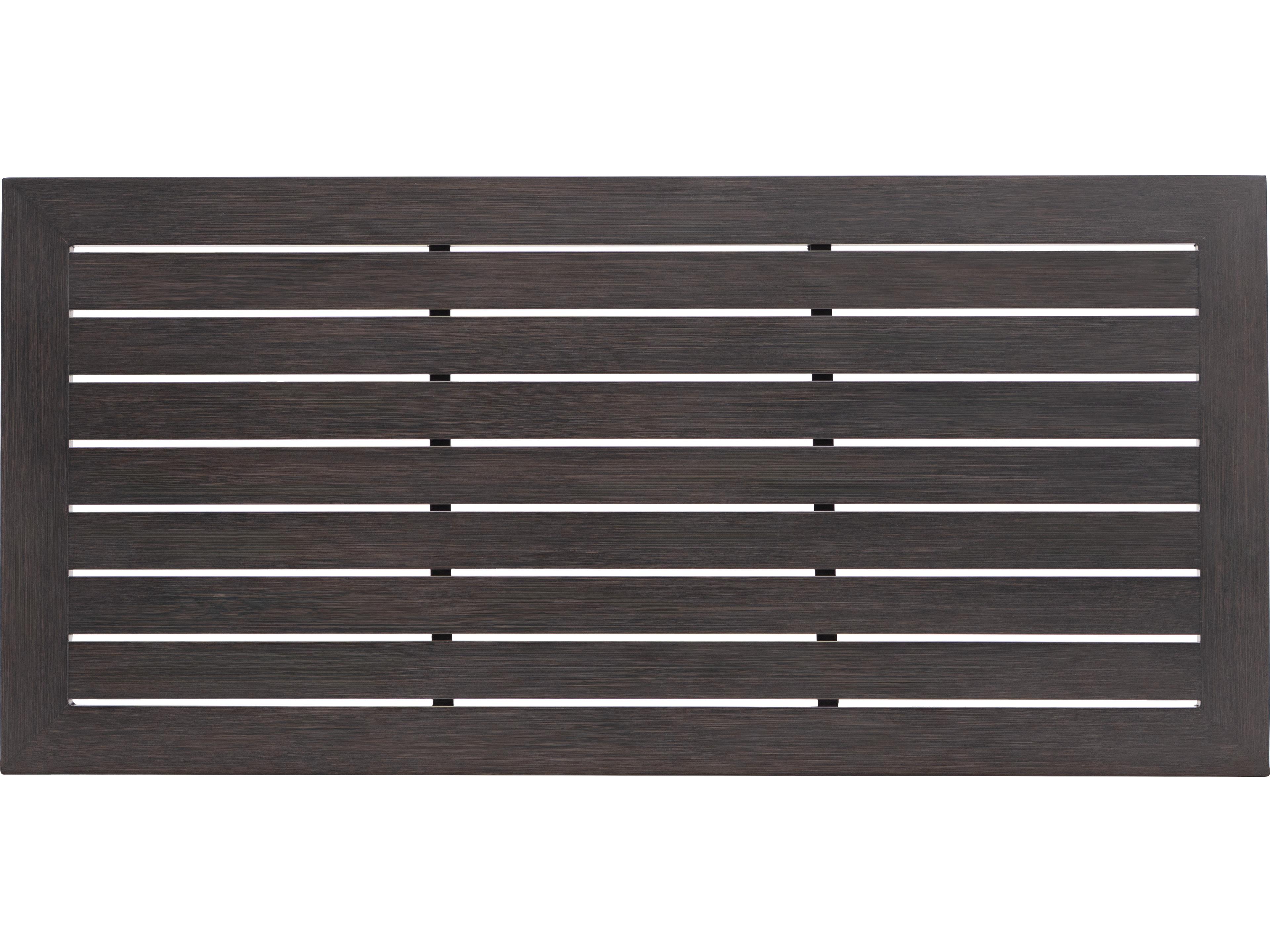 Ratana Canbria Tables Aluminum Rectangular Coffee Table