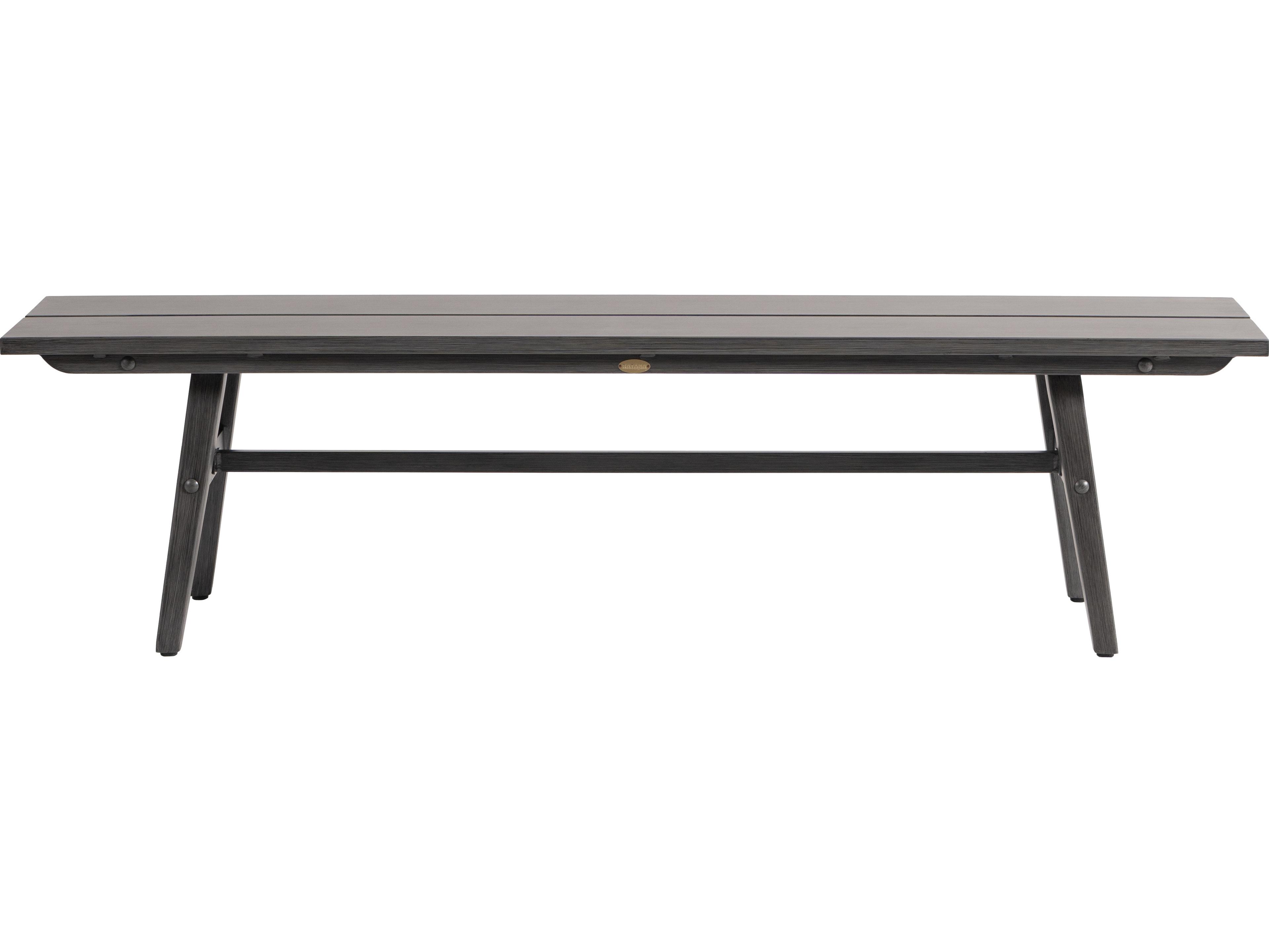 Ratana Canbria Tables Aluminum Cushion Bench