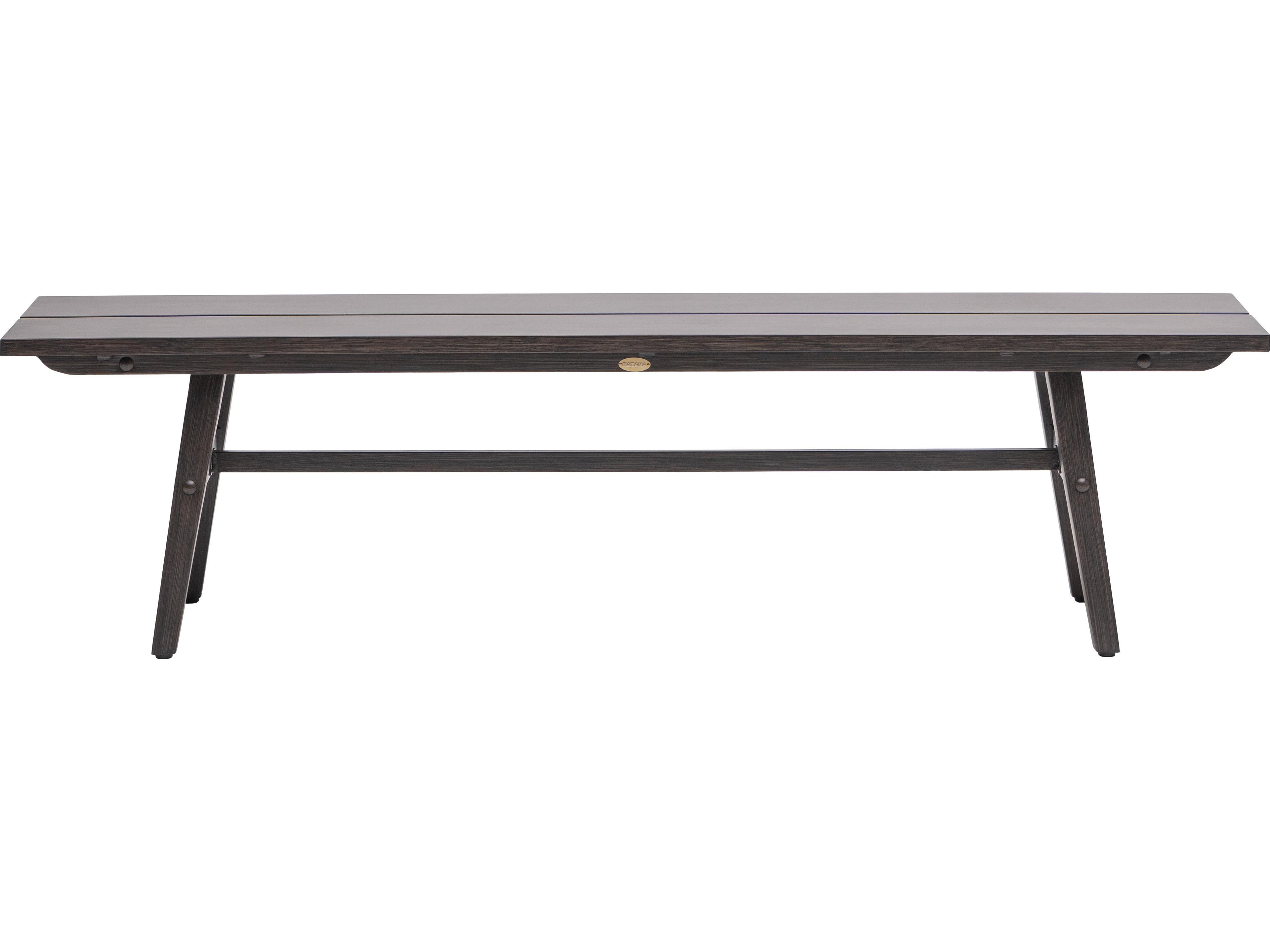 Ratana Canbria Tables Aluminum Cushion Bench