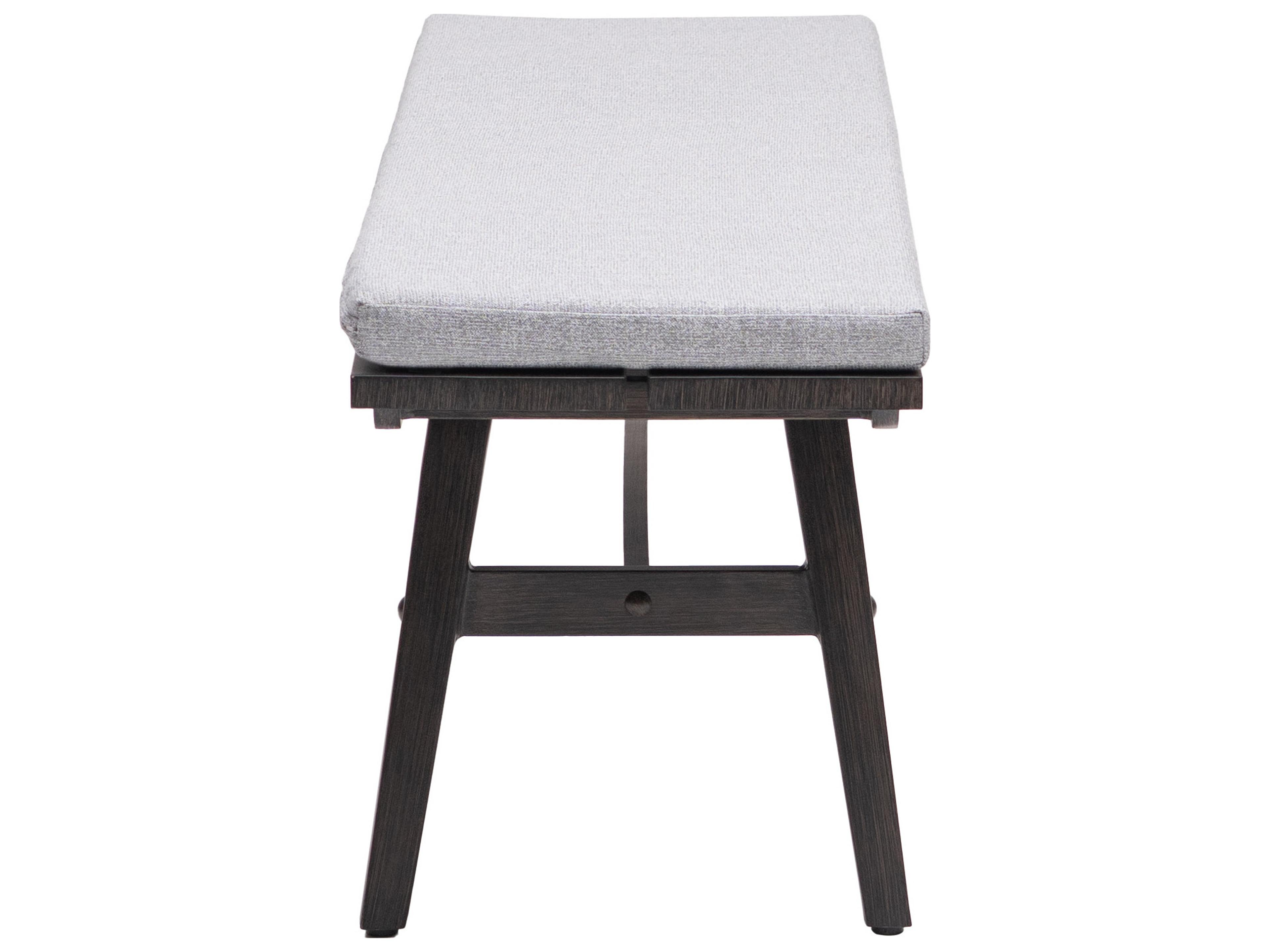 Ratana Canbria Tables Aluminum Cushion Bench