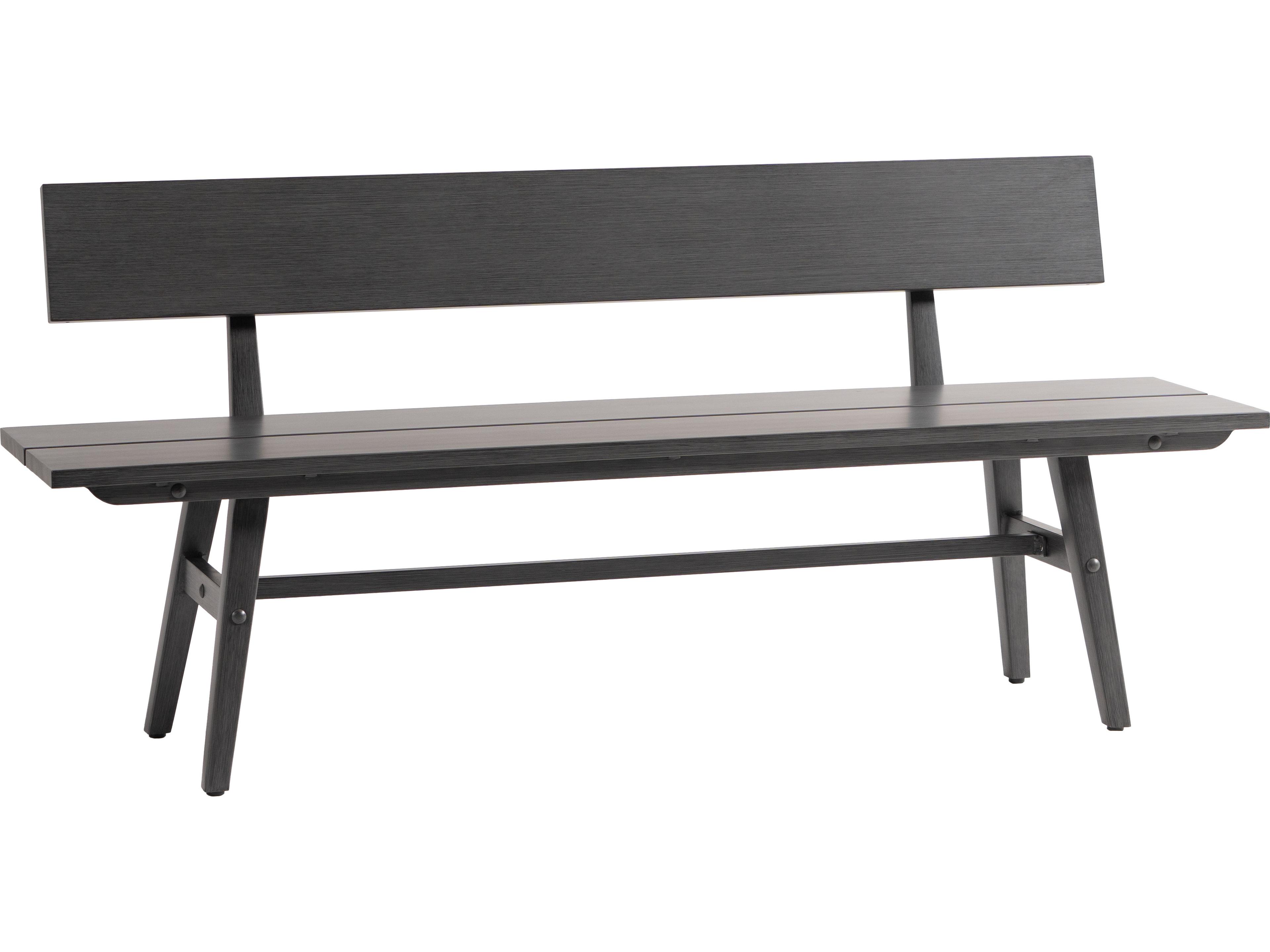 Ratana Canbria Tables Aluminum Cushion Bench