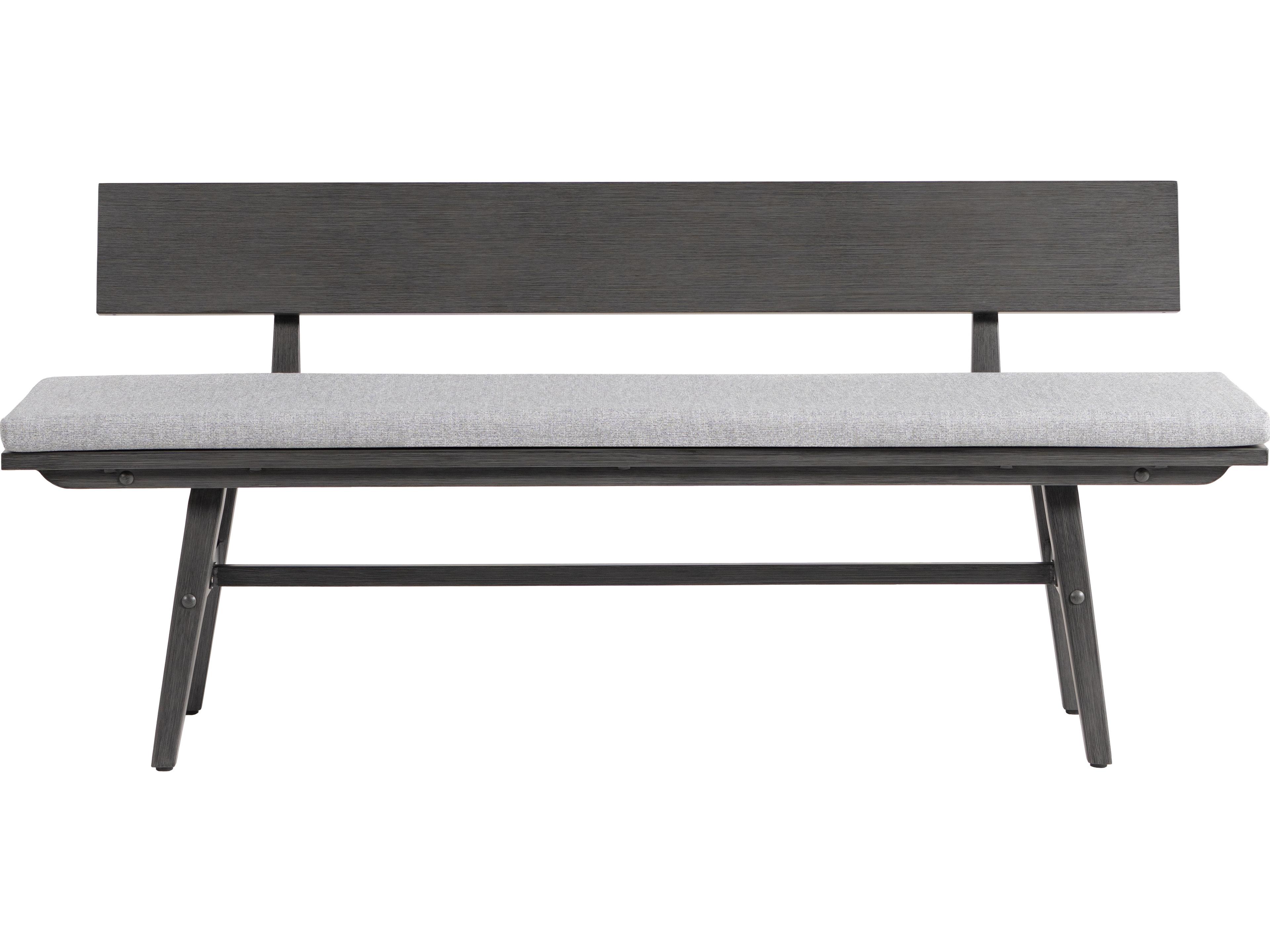 Ratana Canbria Tables Aluminum Cushion Bench
