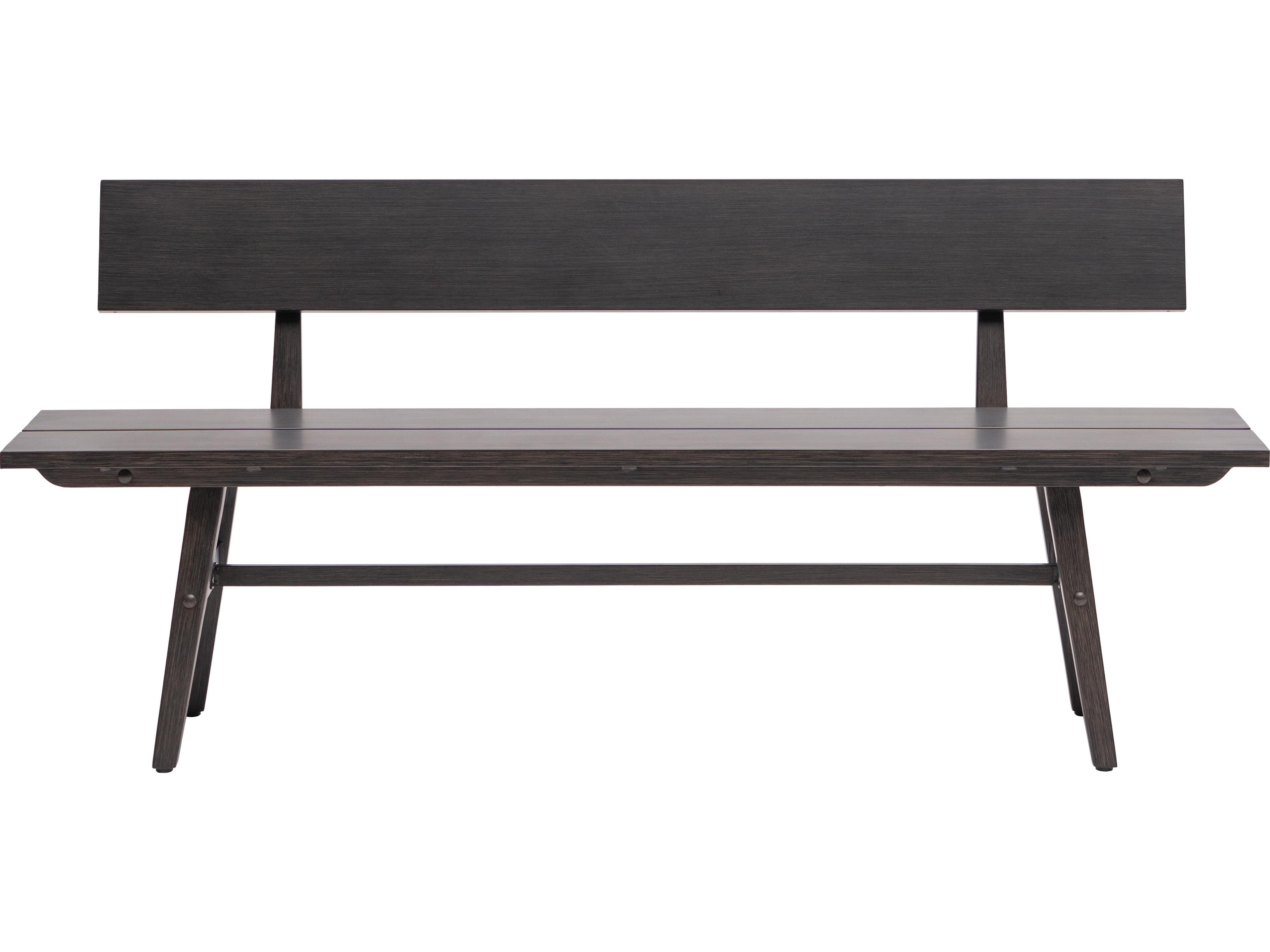 Ratana Canbria Tables Aluminum Cushion Bench