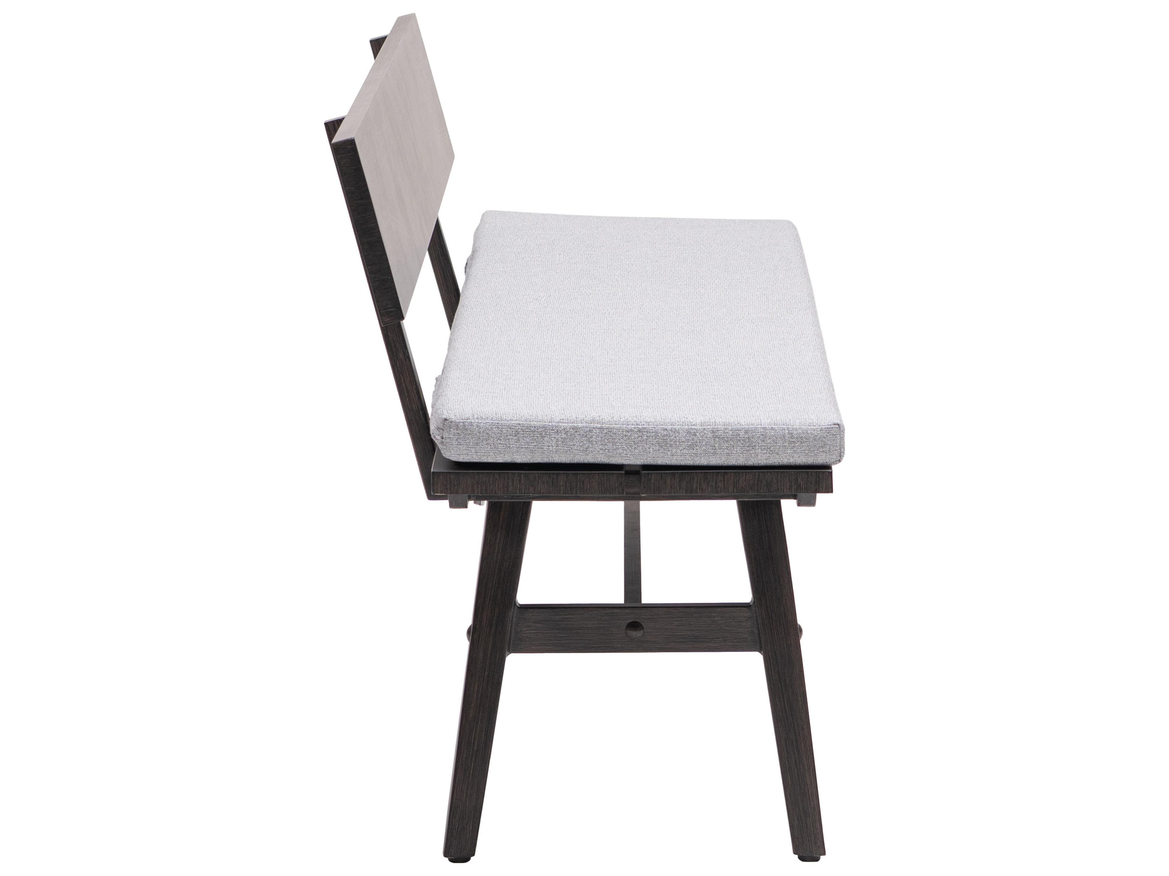 Ratana Canbria Tables Aluminum Cushion Bench