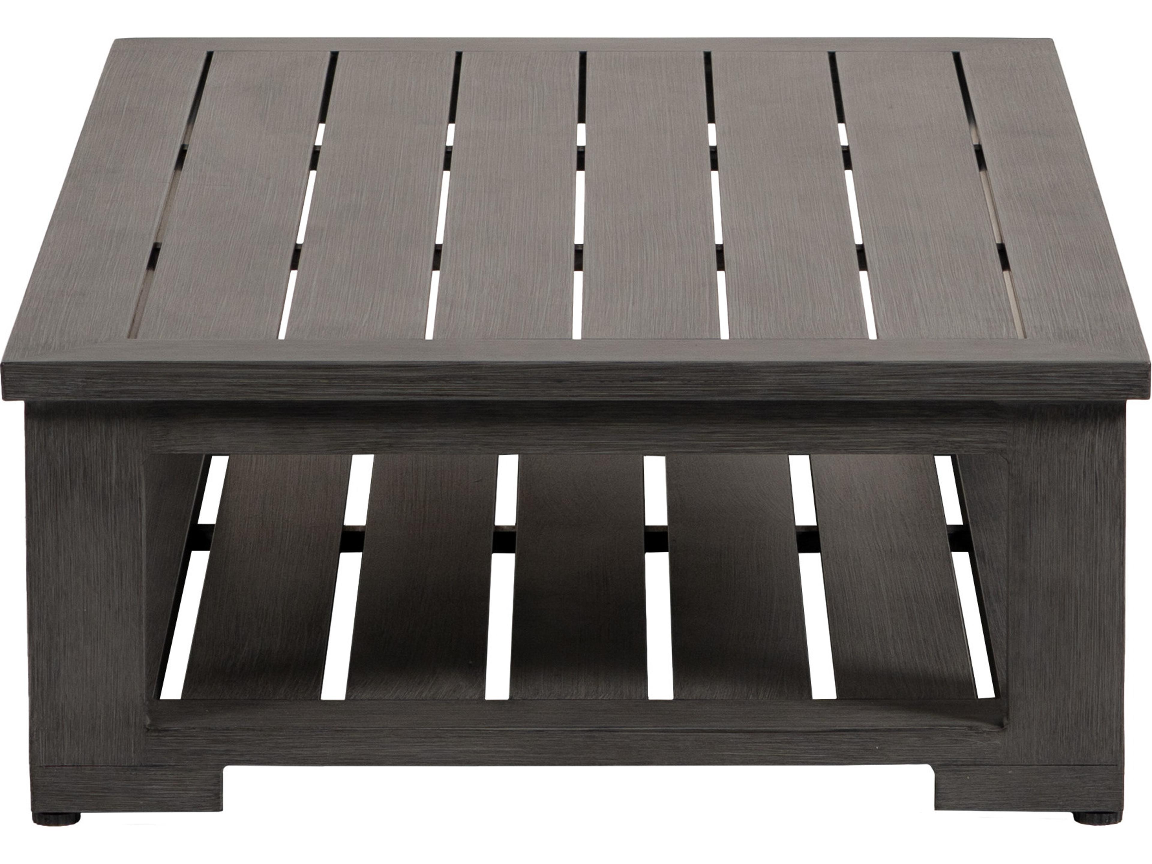 Ratana Milano Aluminum Rectangular Coffee Table