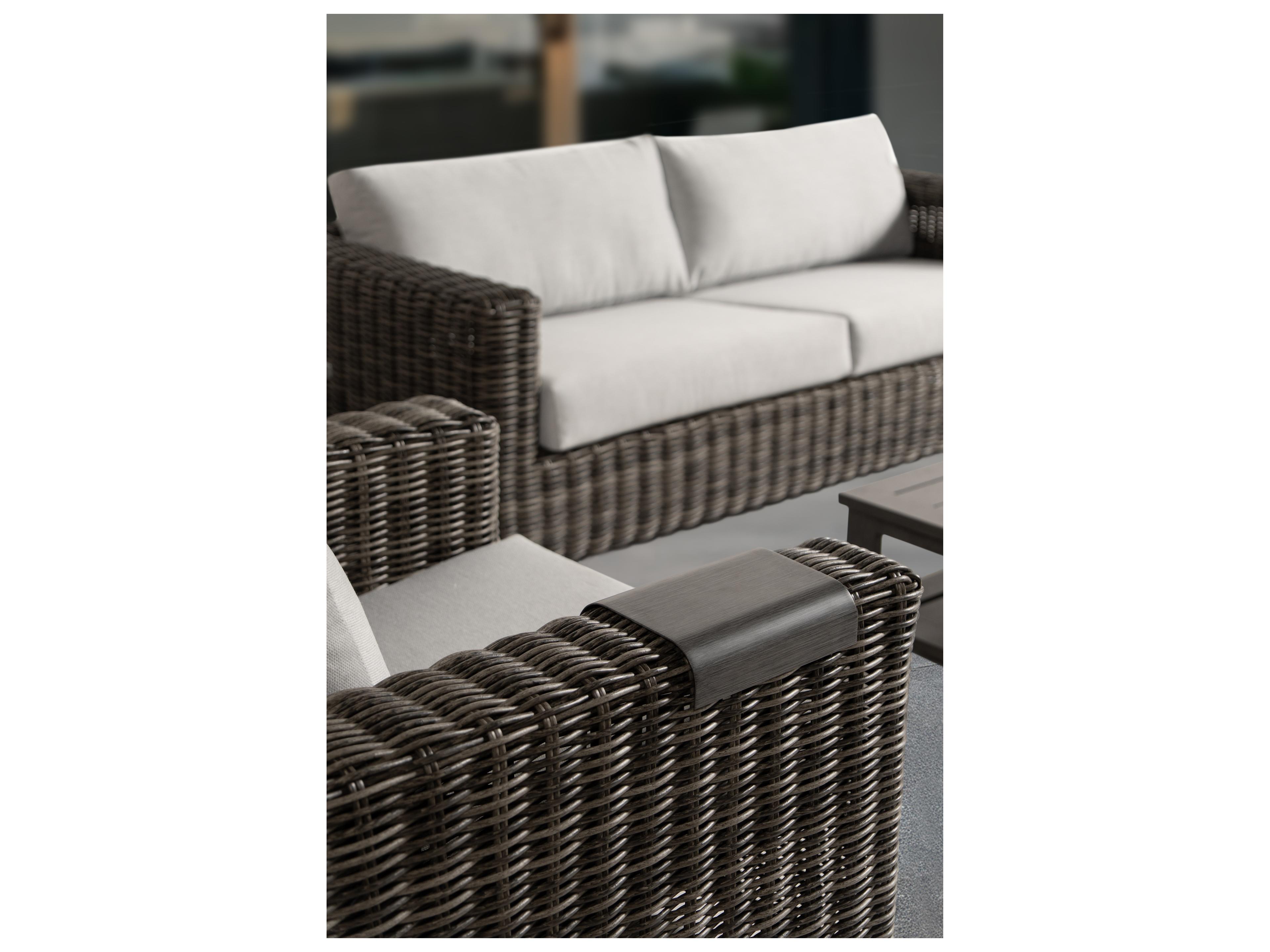 Ratana Cubo Aluminum Rectangular End Table