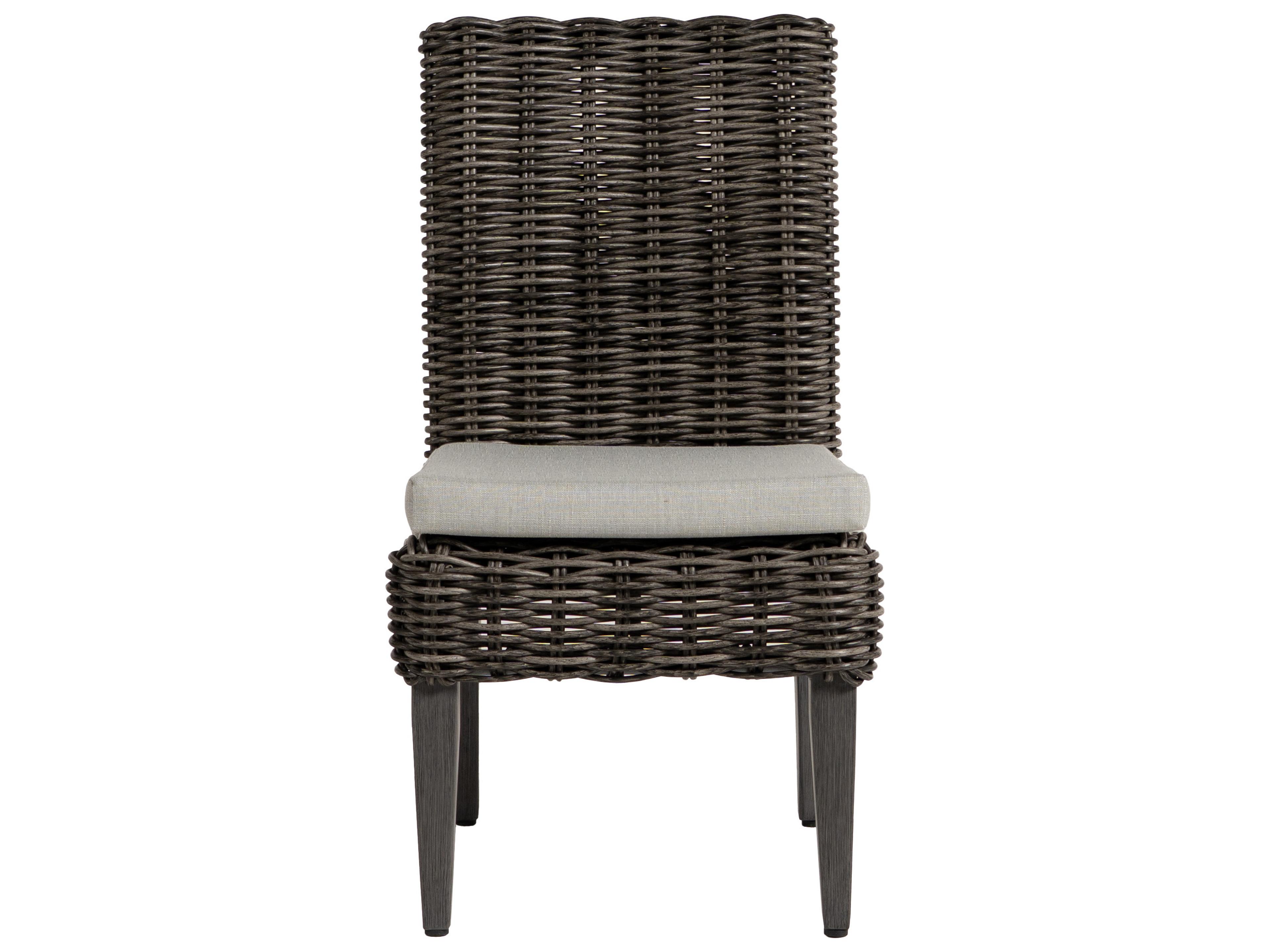 Ratana Cubo Aluminum Wicker Dining Chair