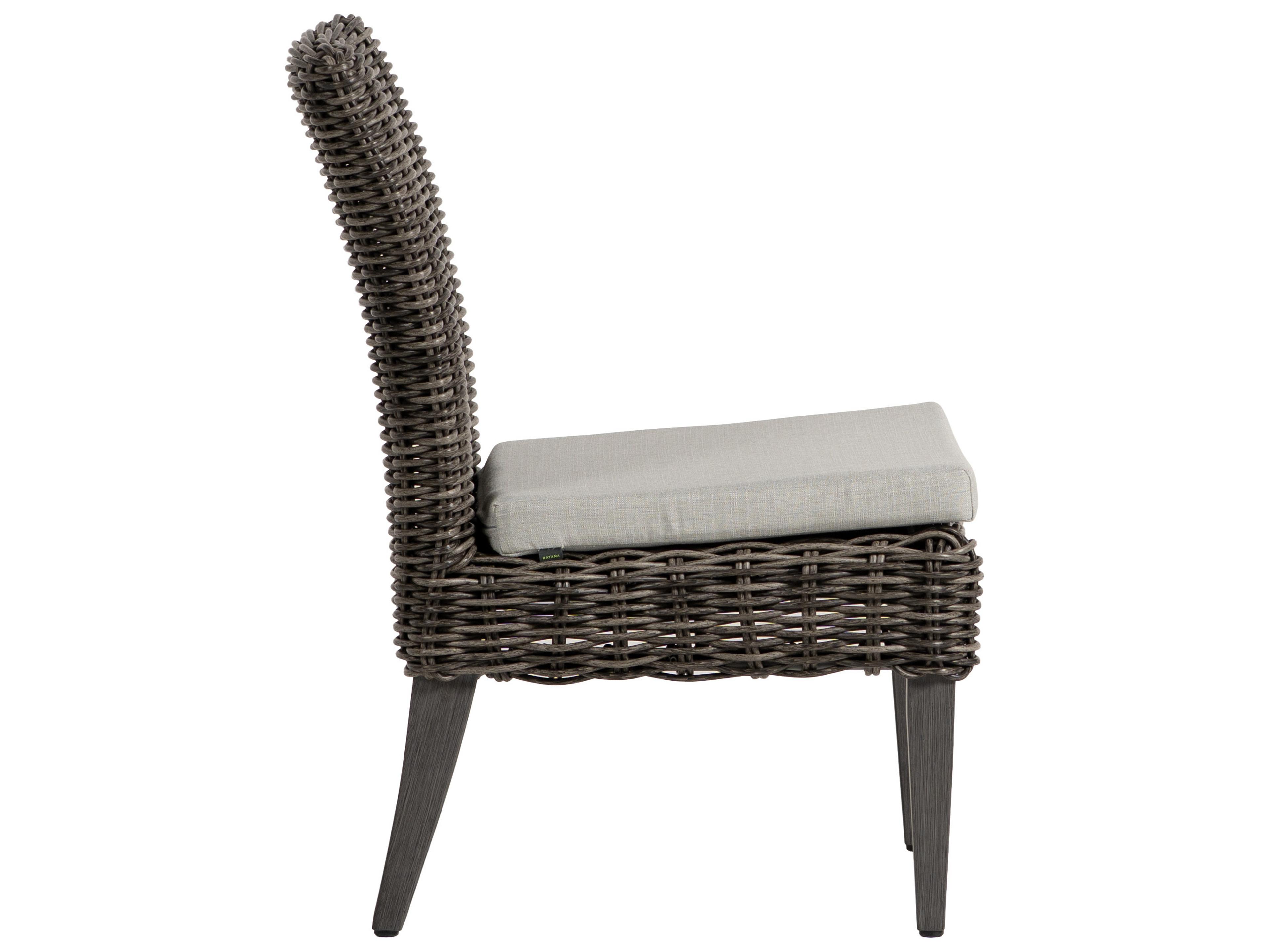 Ratana Cubo Aluminum Wicker Dining Chair