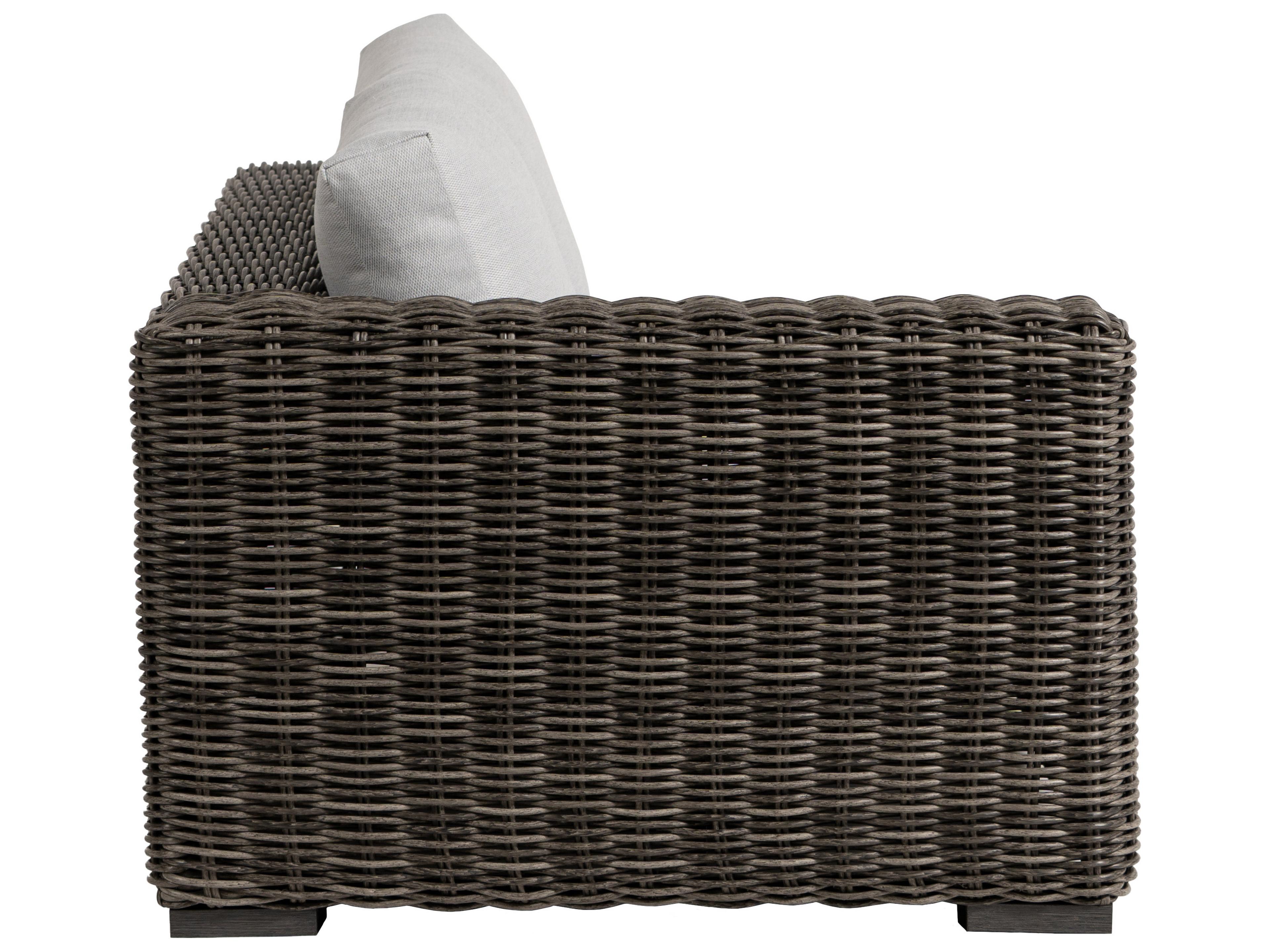 Ratana Cubo Aluminum Wicker Lounge Chair