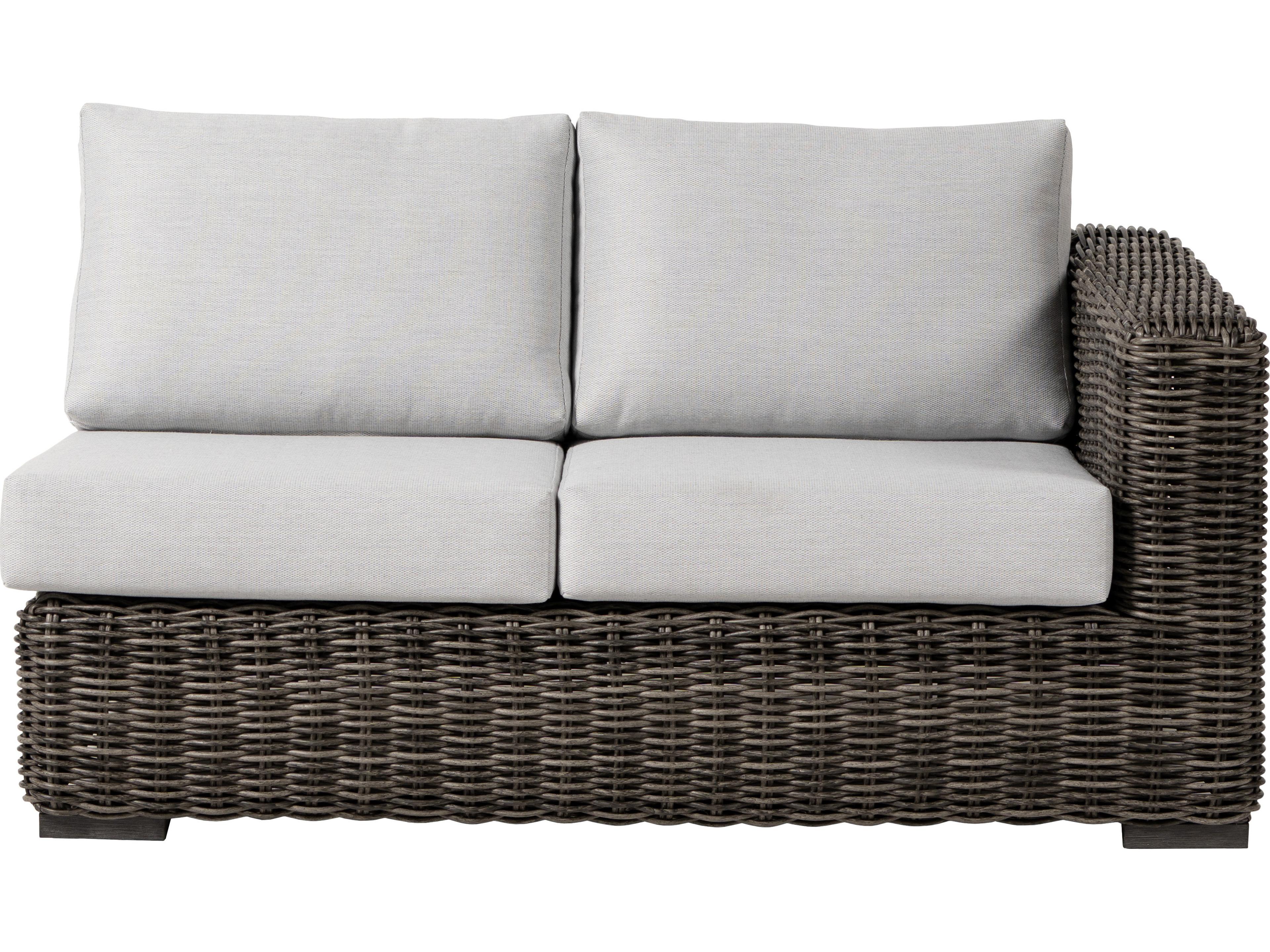 Ratana Cubo Aluminum Wicker Lounge Chair