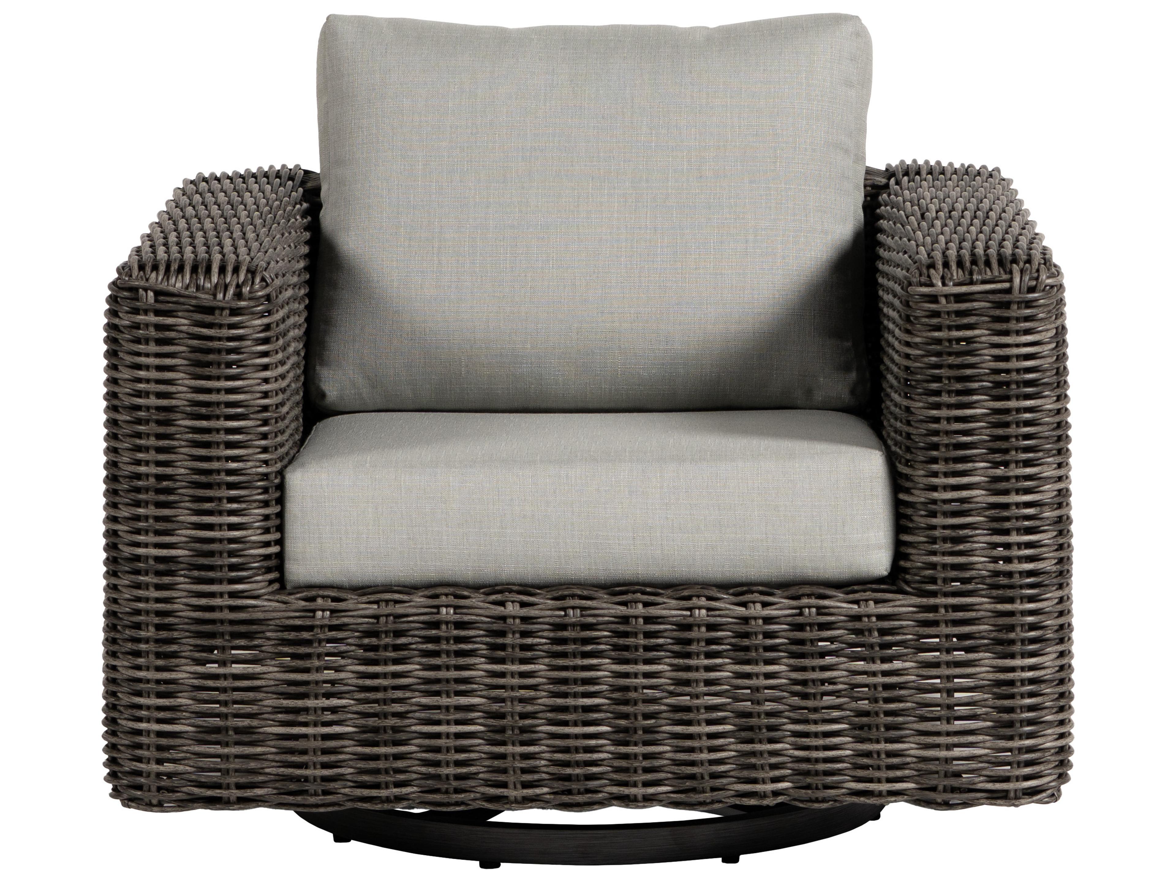 Ratana Cubo Aluminum Wicker Lounge Chair