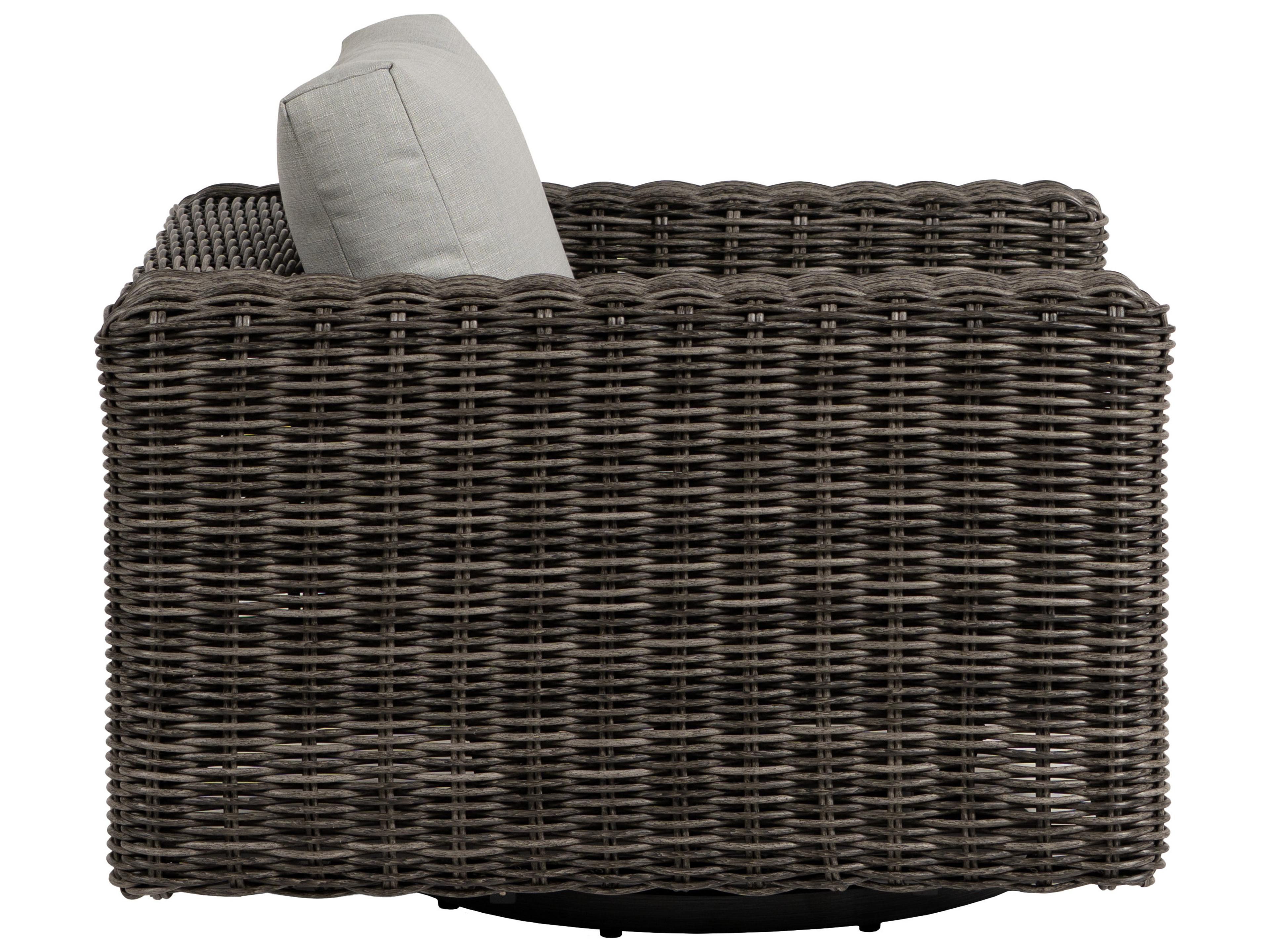 Ratana Cubo Aluminum Wicker Lounge Chair