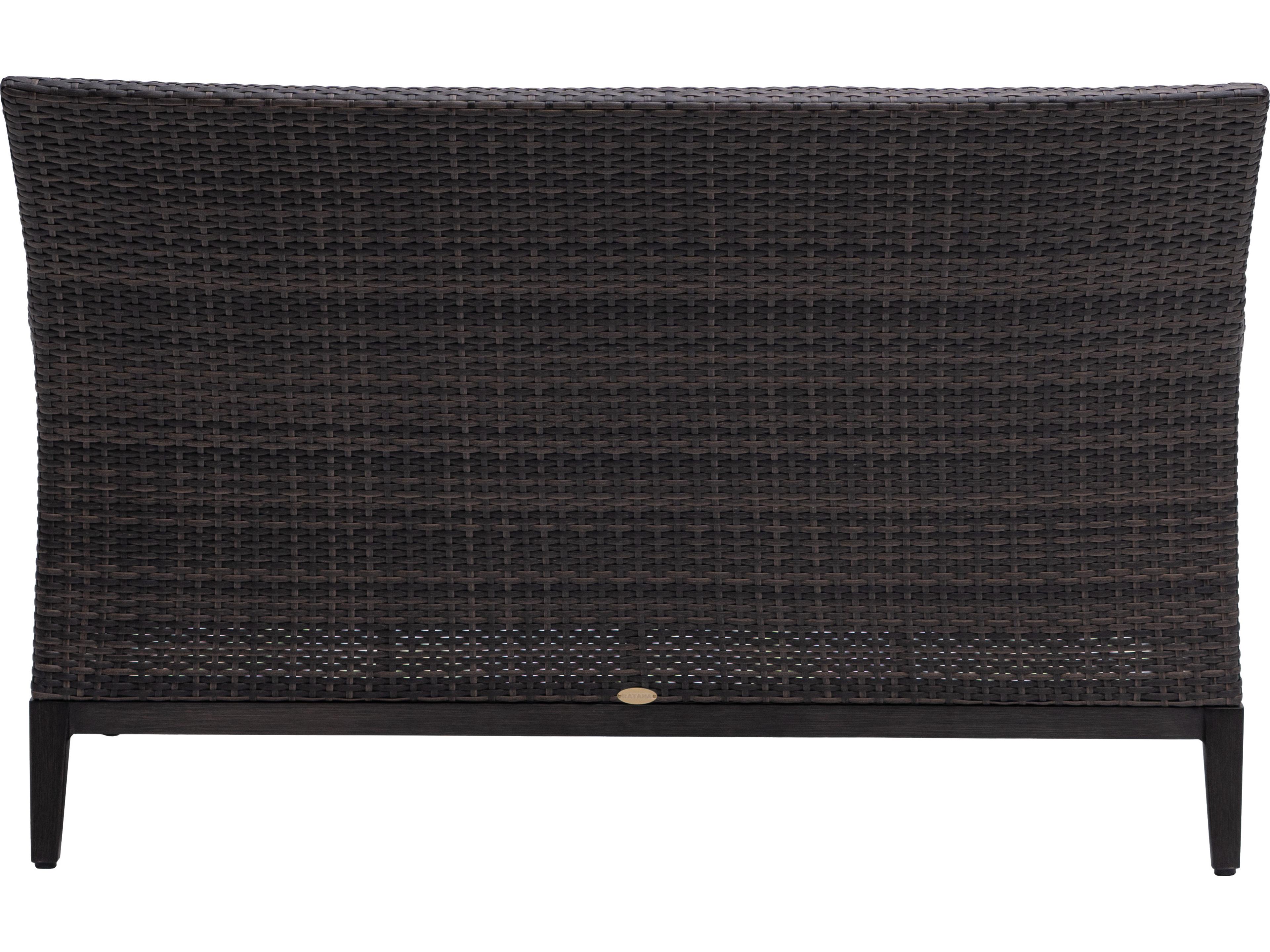 Ratana Biltmore Aluminum Wicker Loveseat