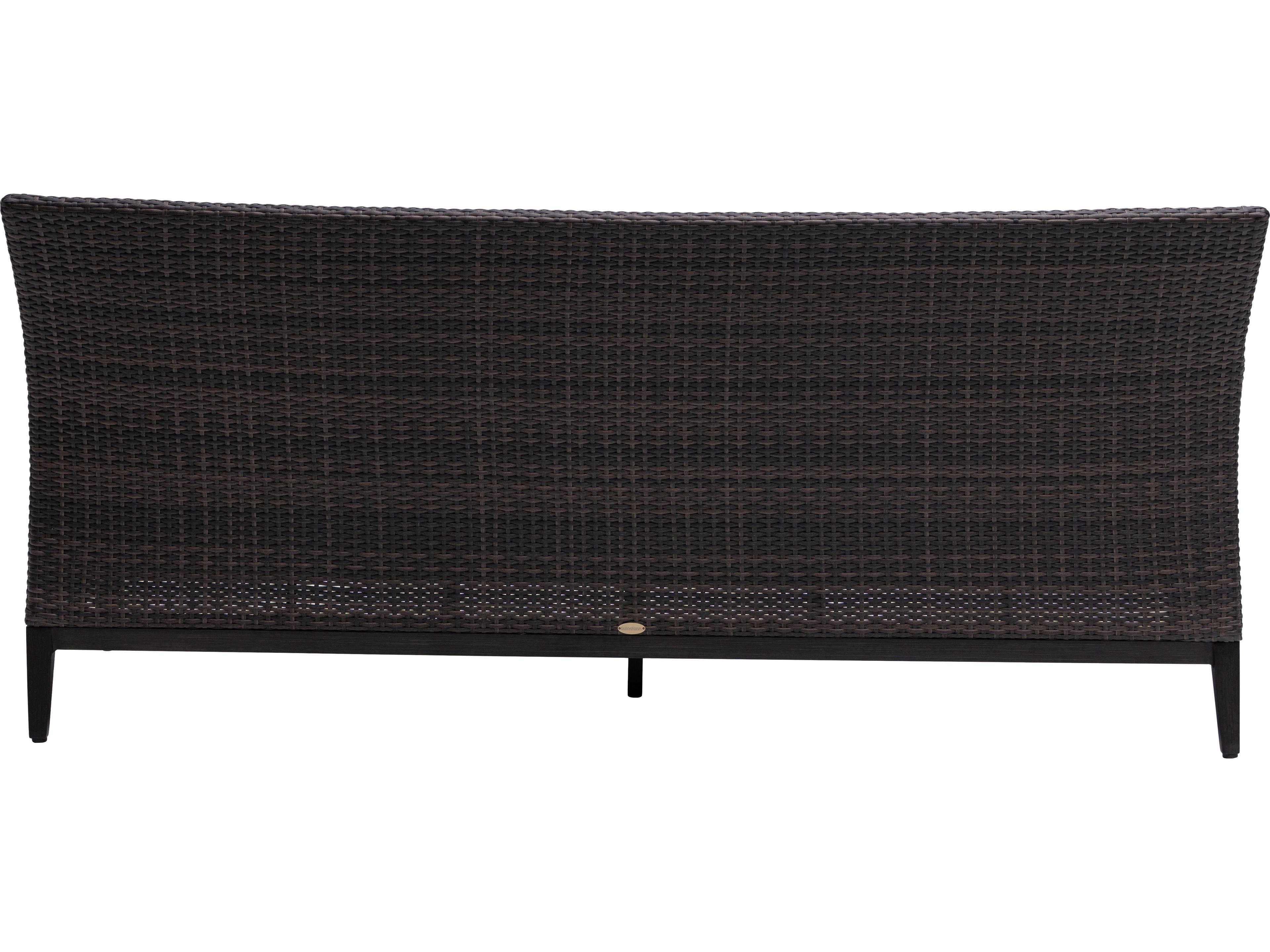Ratana Biltmore Aluminum Wicker Sofa