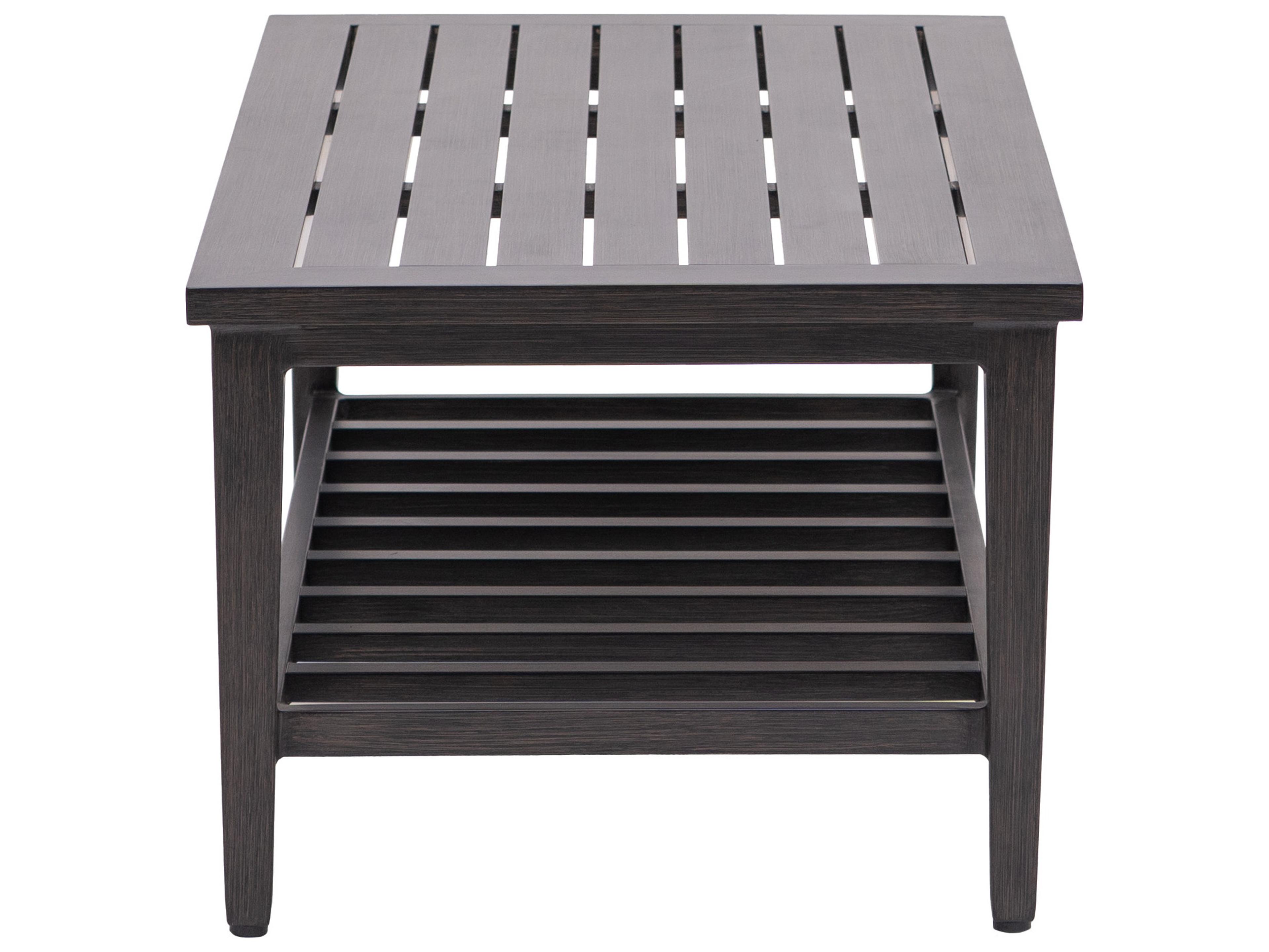 Ratana Cabo San Lucas Aluminum Rectangular Coffee Table