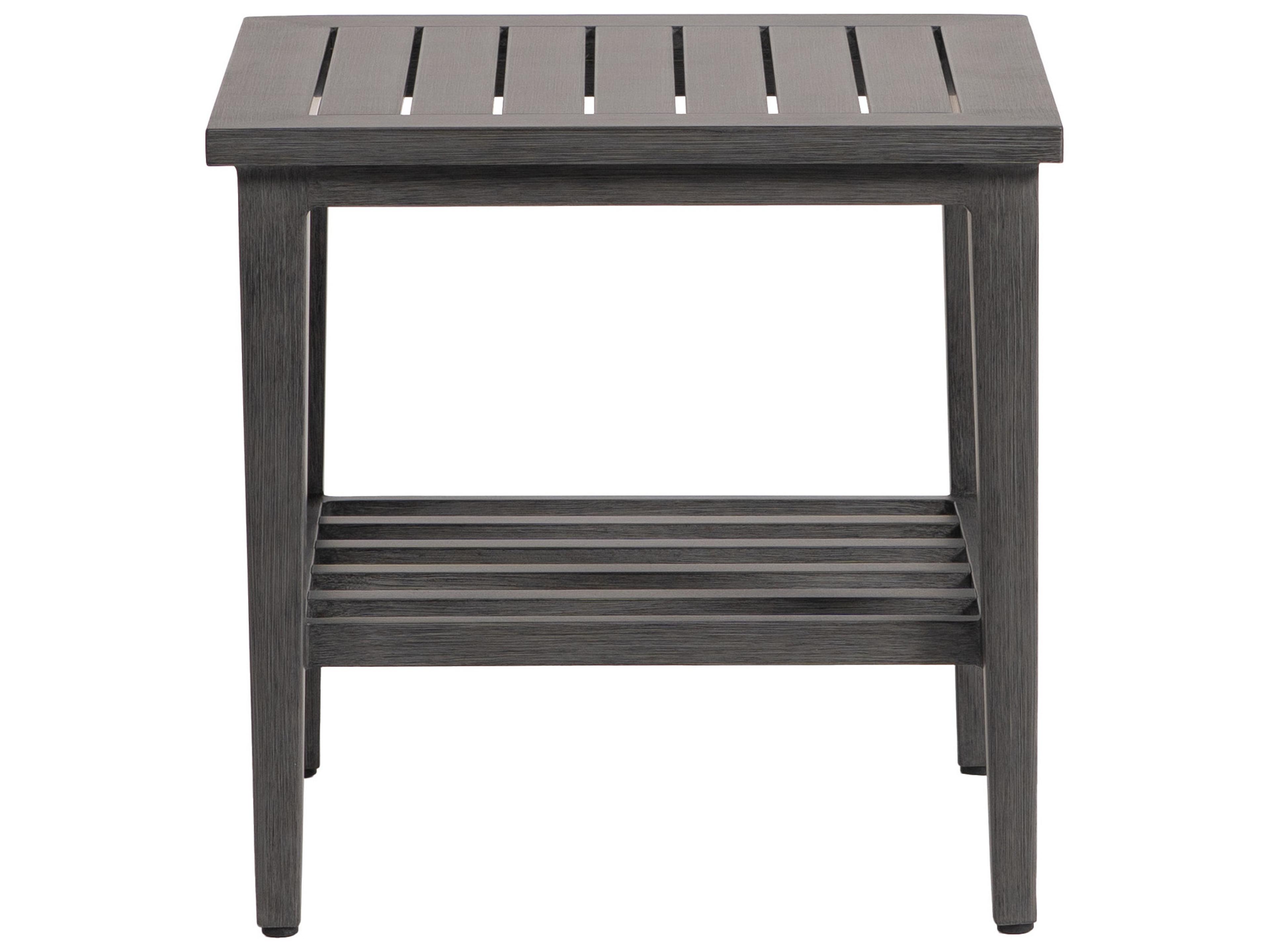 Ratana Cabo San Lucas Aluminum Square End Table
