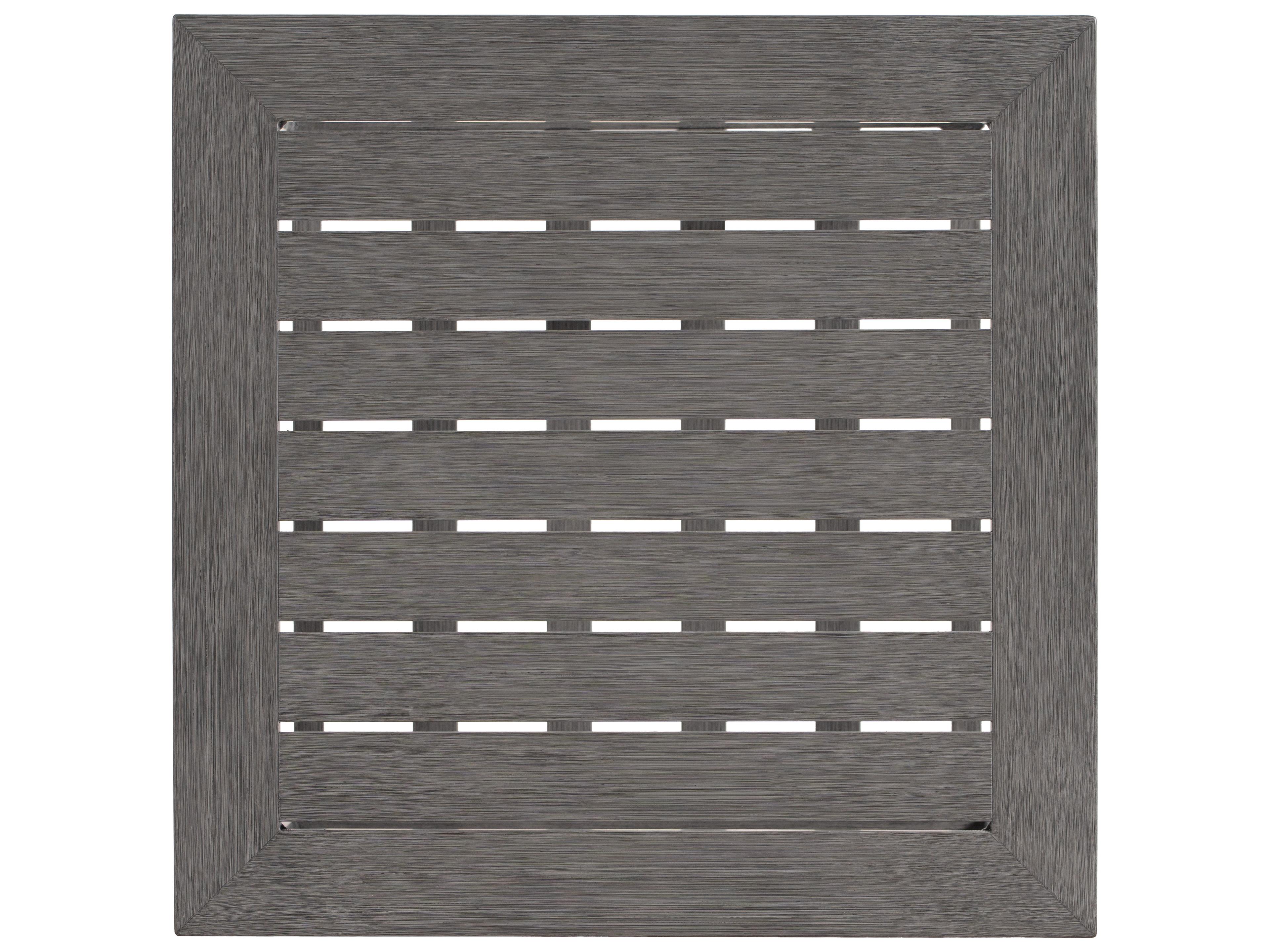 Ratana Cabo San Lucas Aluminum Square End Table