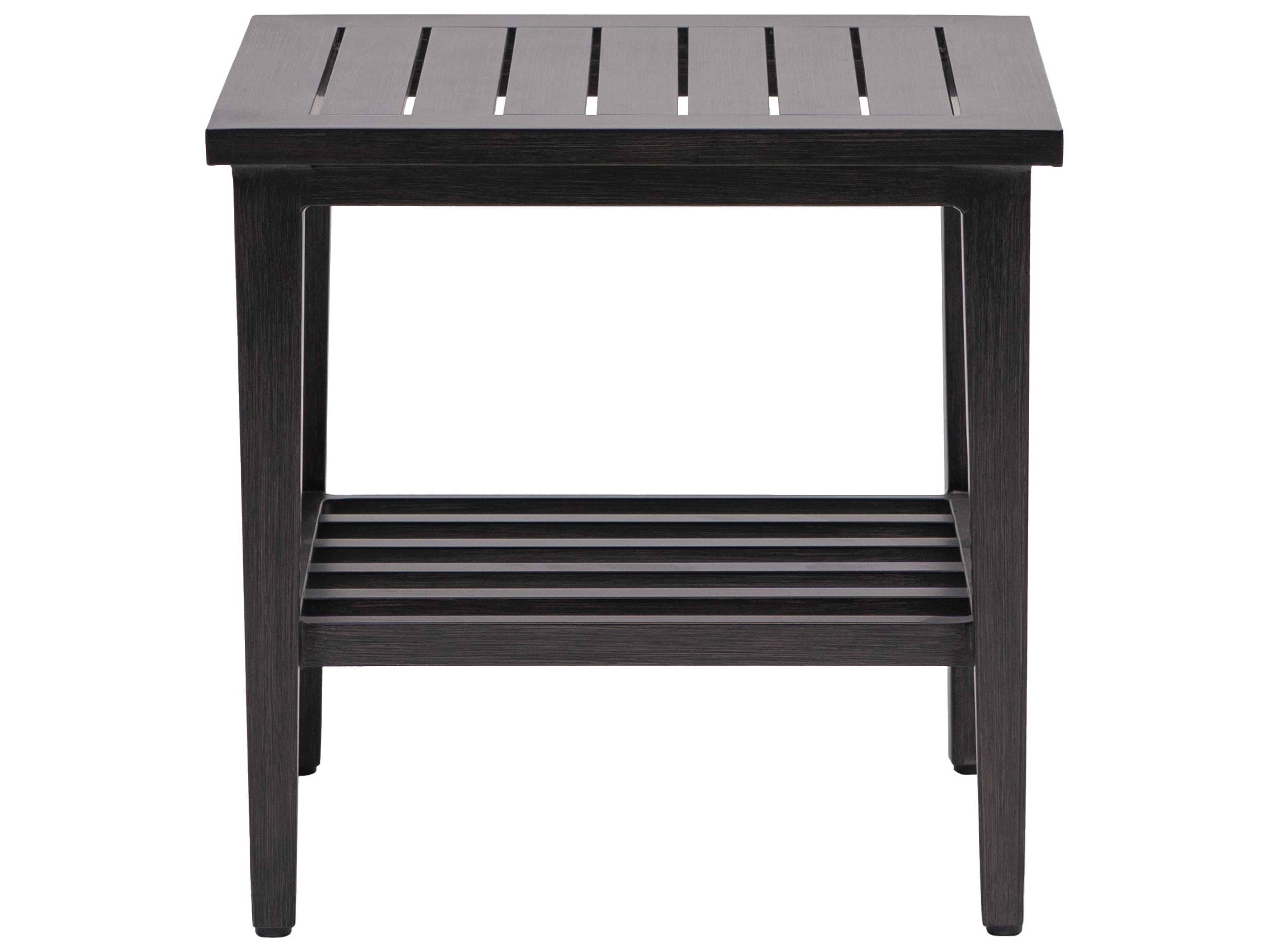 Ratana Cabo San Lucas Aluminum Square End Table