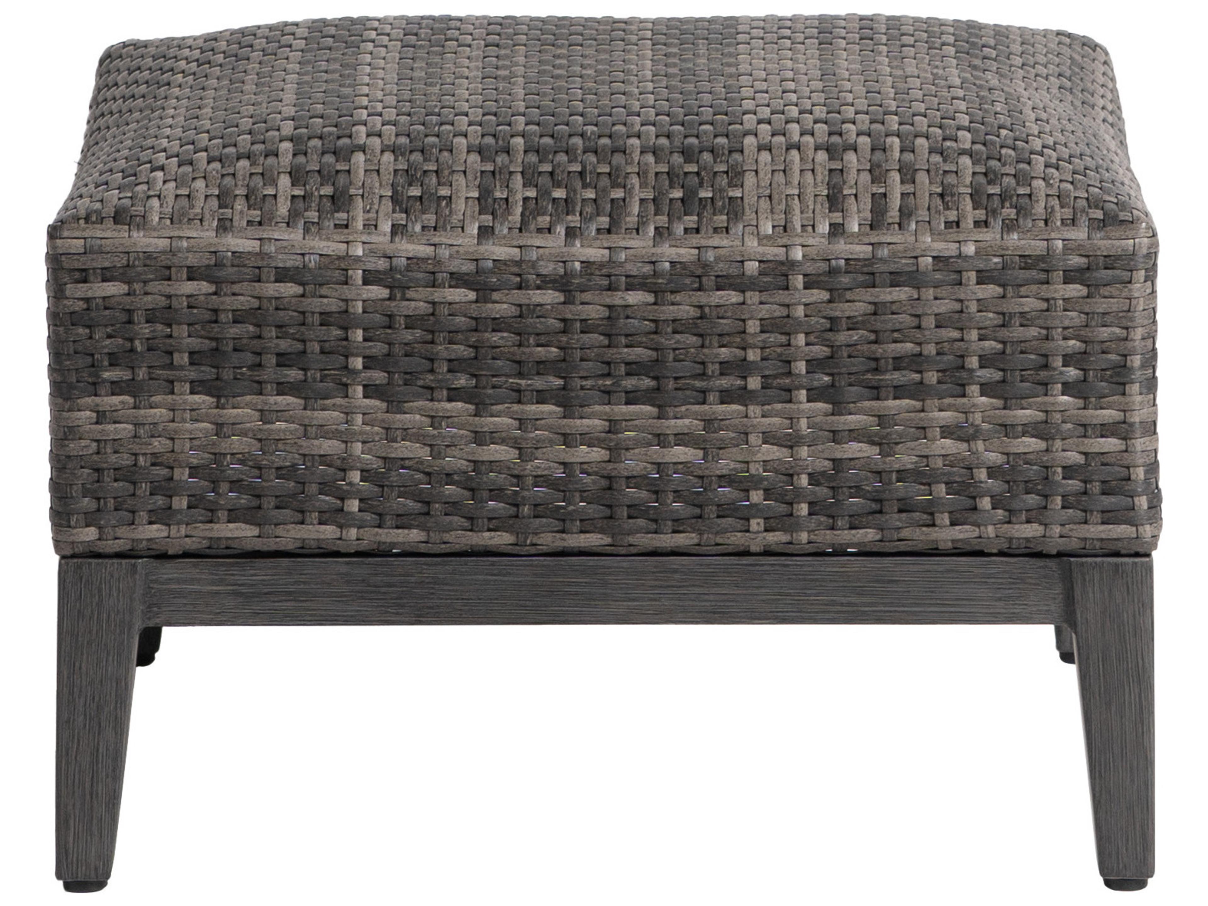 Ratana Biltmore Aluminum Wicker Ottoman