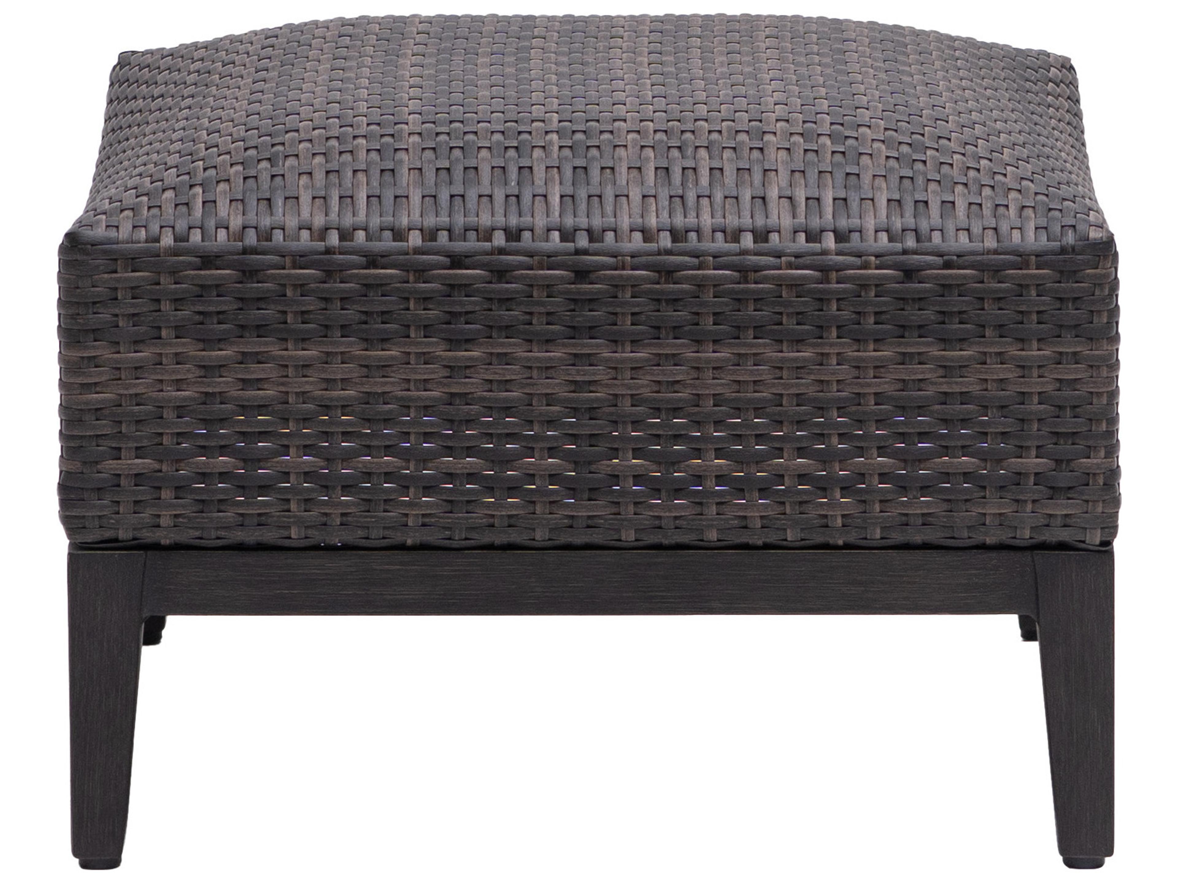 Ratana Biltmore Aluminum Wicker Ottoman