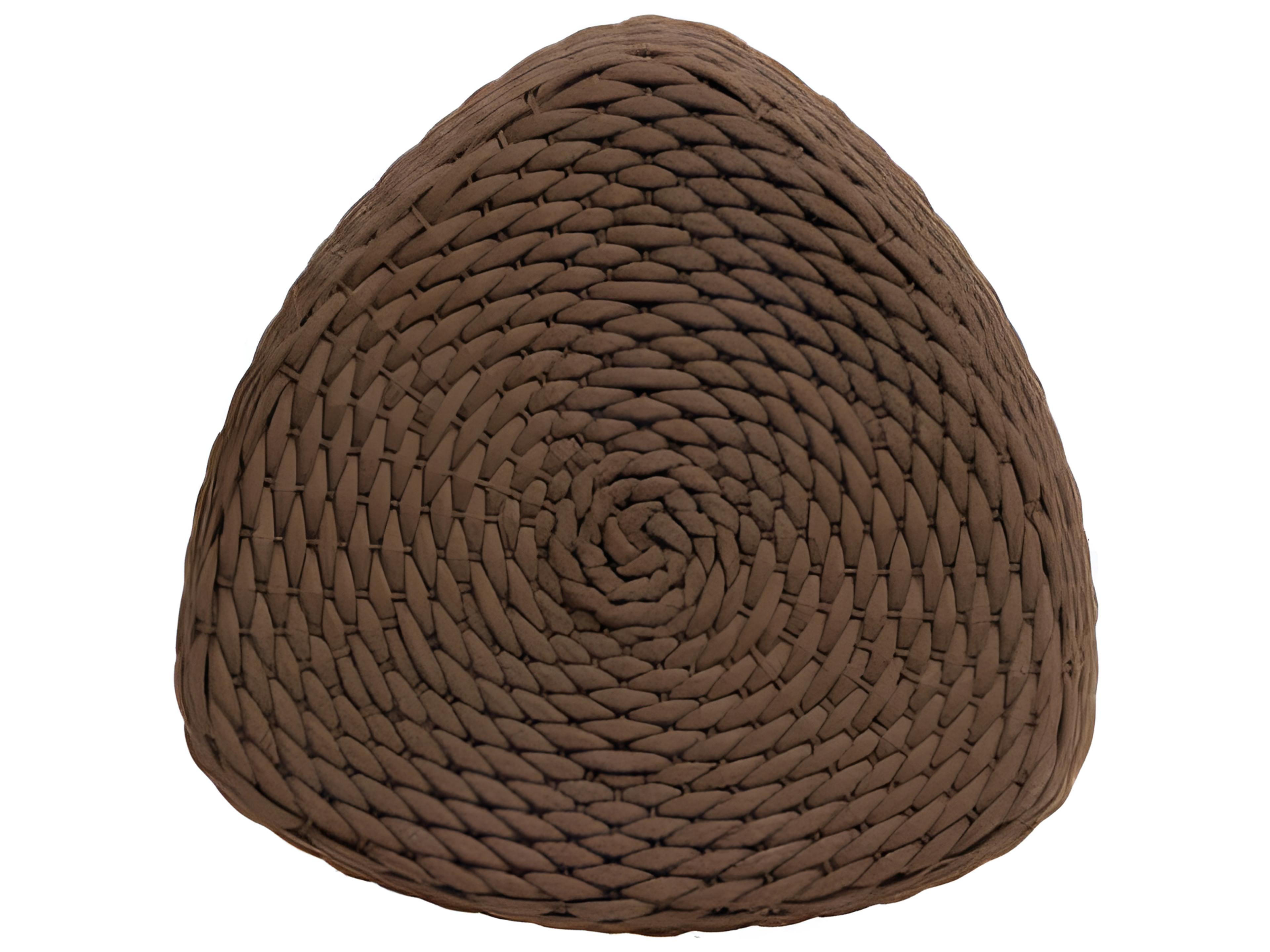 Ratana Roca Aluminum Strap Ottoman