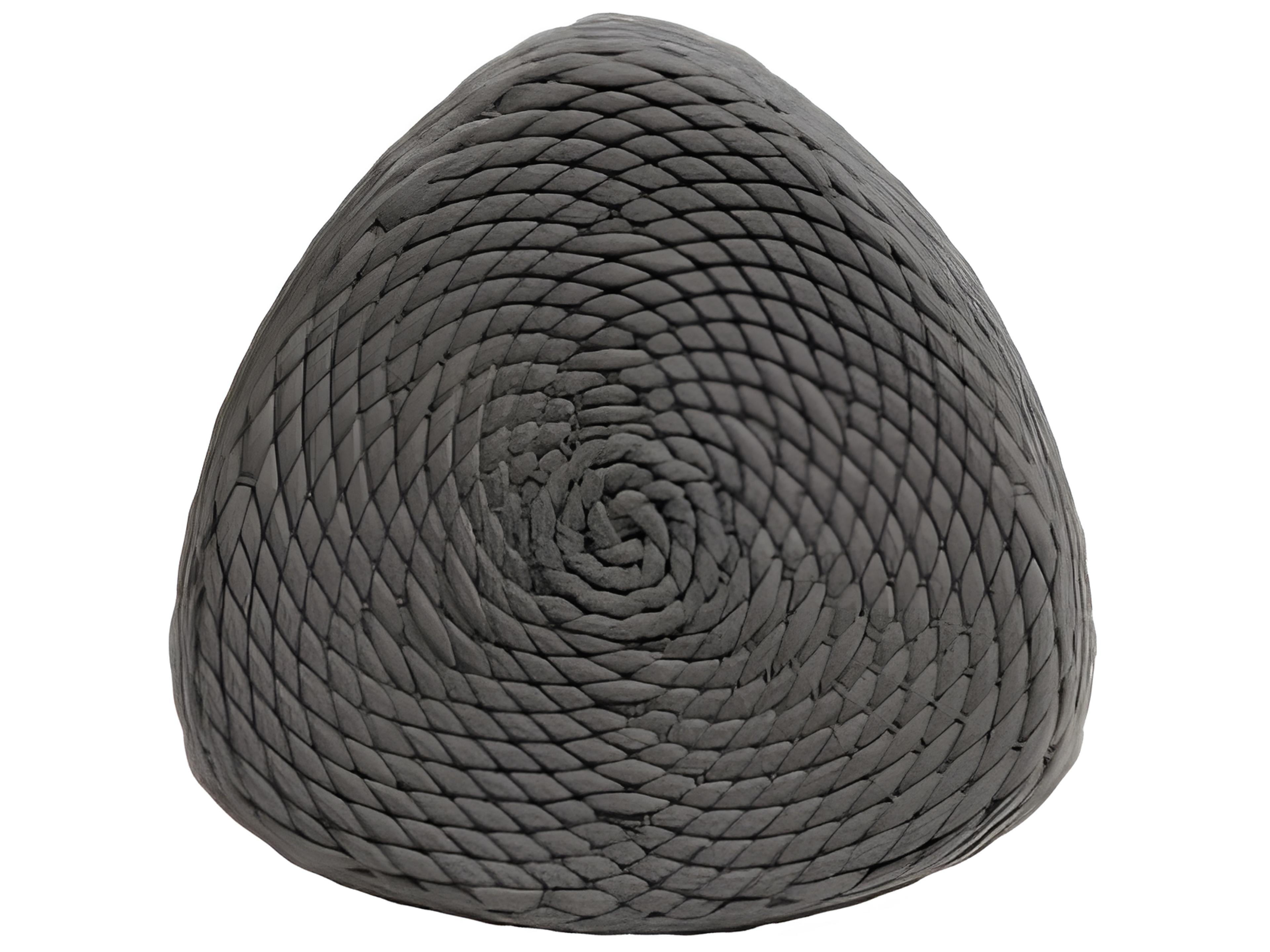 Ratana Roca Aluminum Strap Ottoman