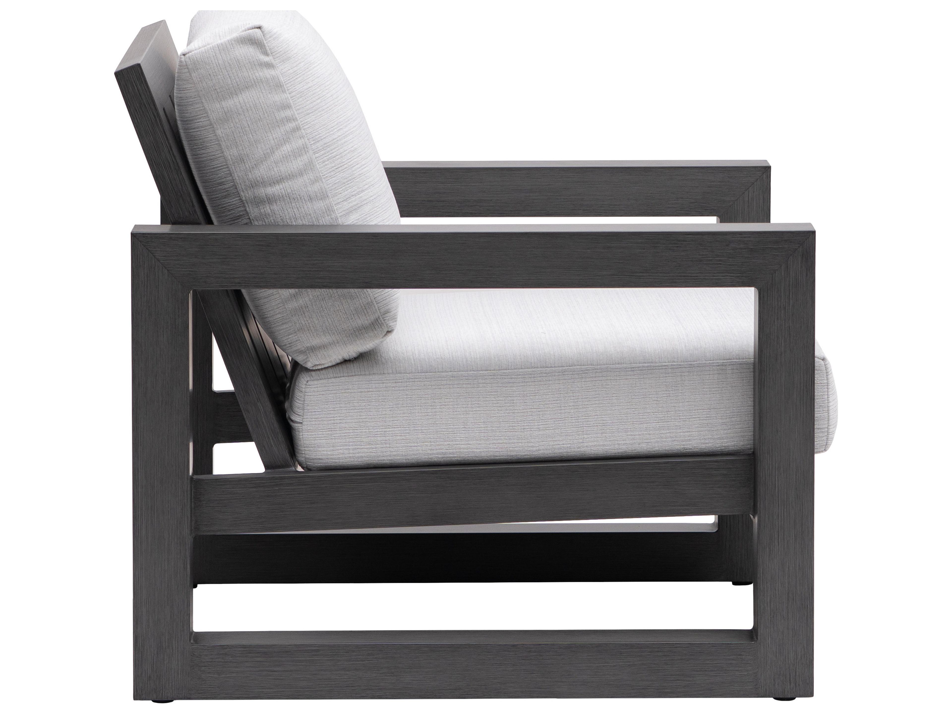 Ratana Milano Aluminum Cushion Lounge Chair