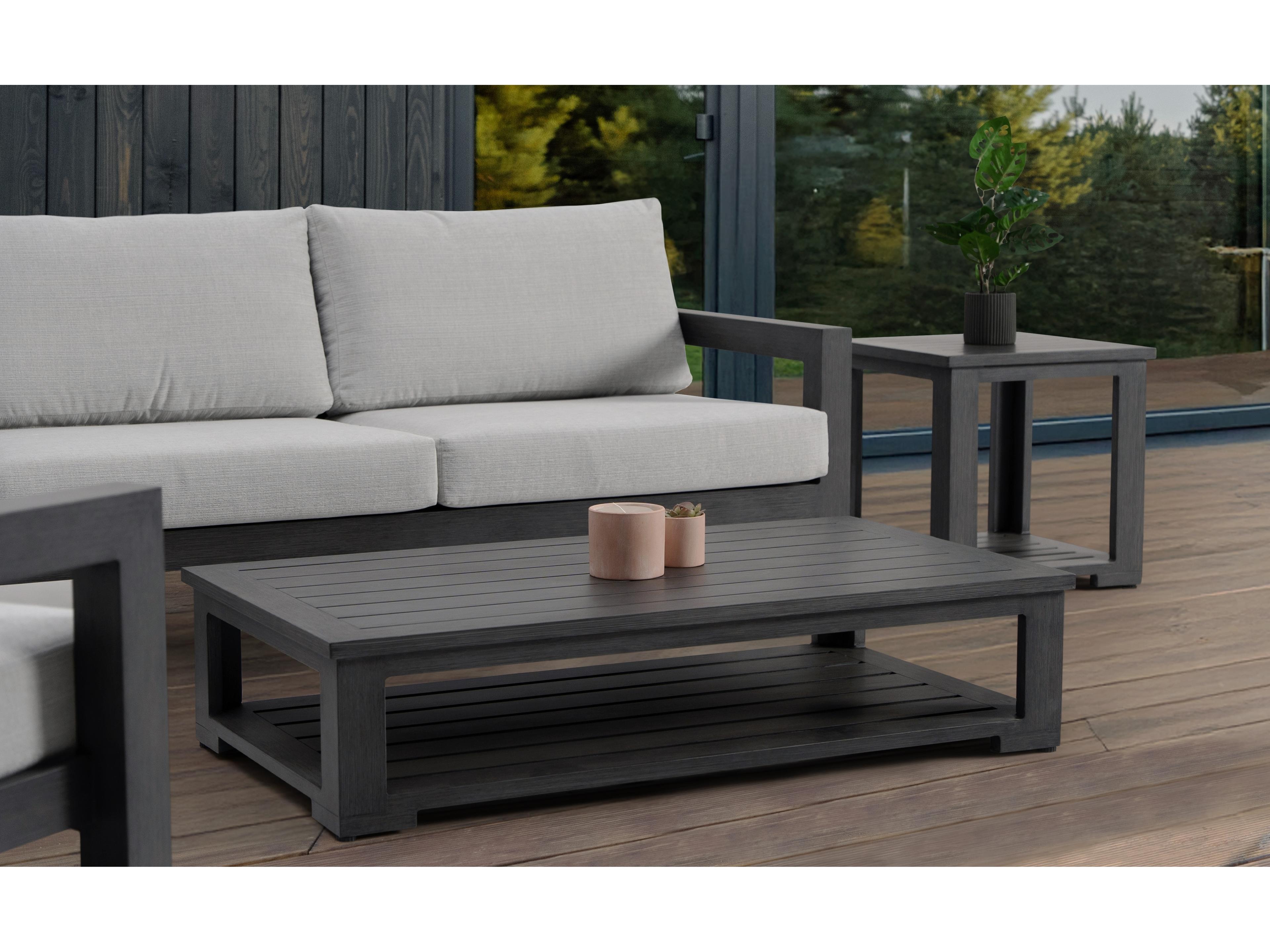 Ratana Milano Aluminum Cushion Sofa