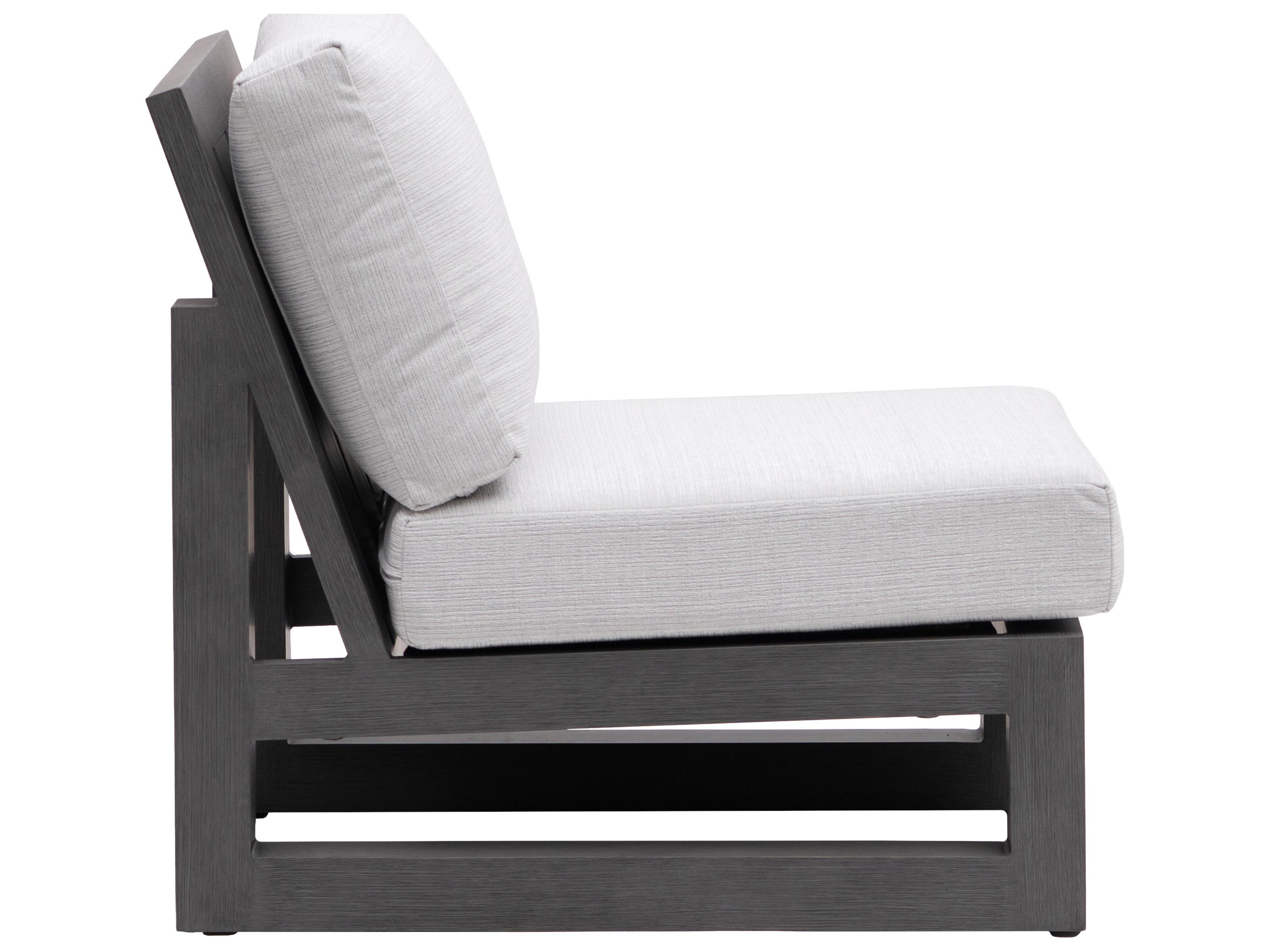 Ratana Milano Aluminum Cushion Lounge Chair