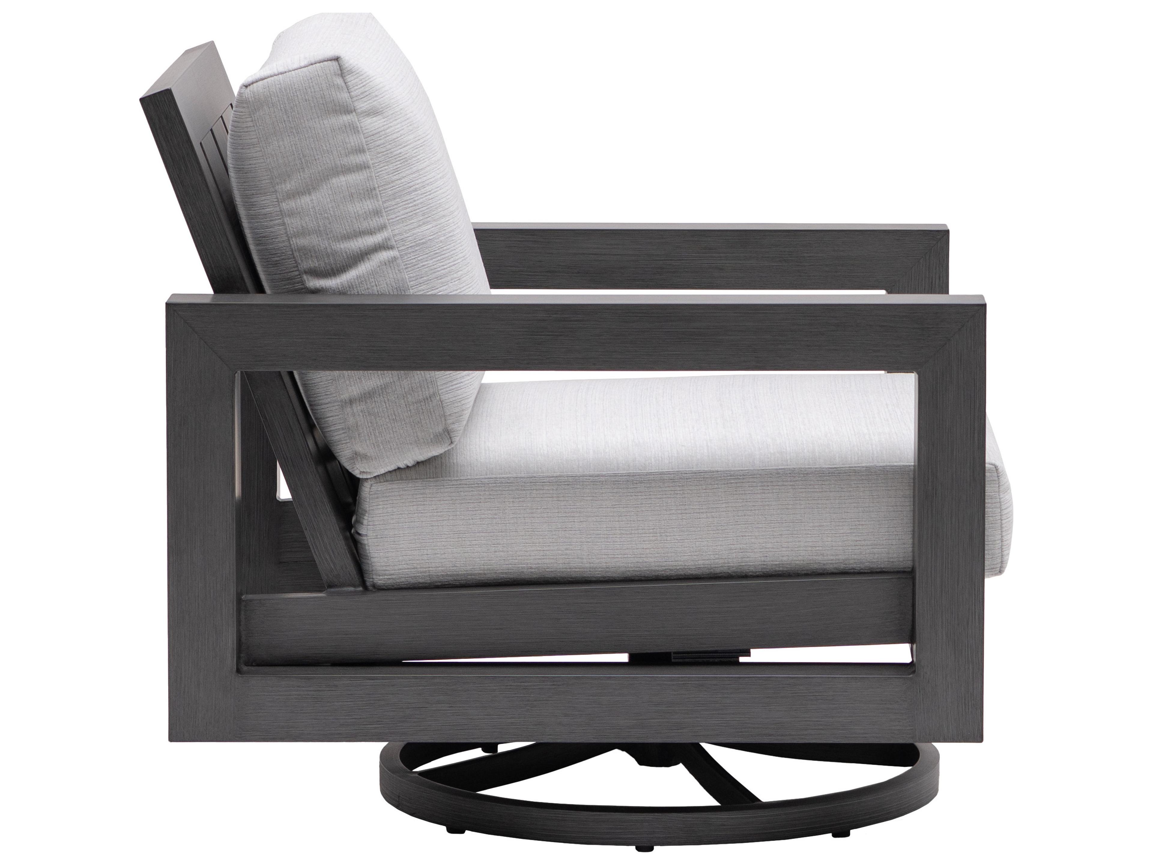 Ratana Milano Aluminum Cushion Lounge Chair