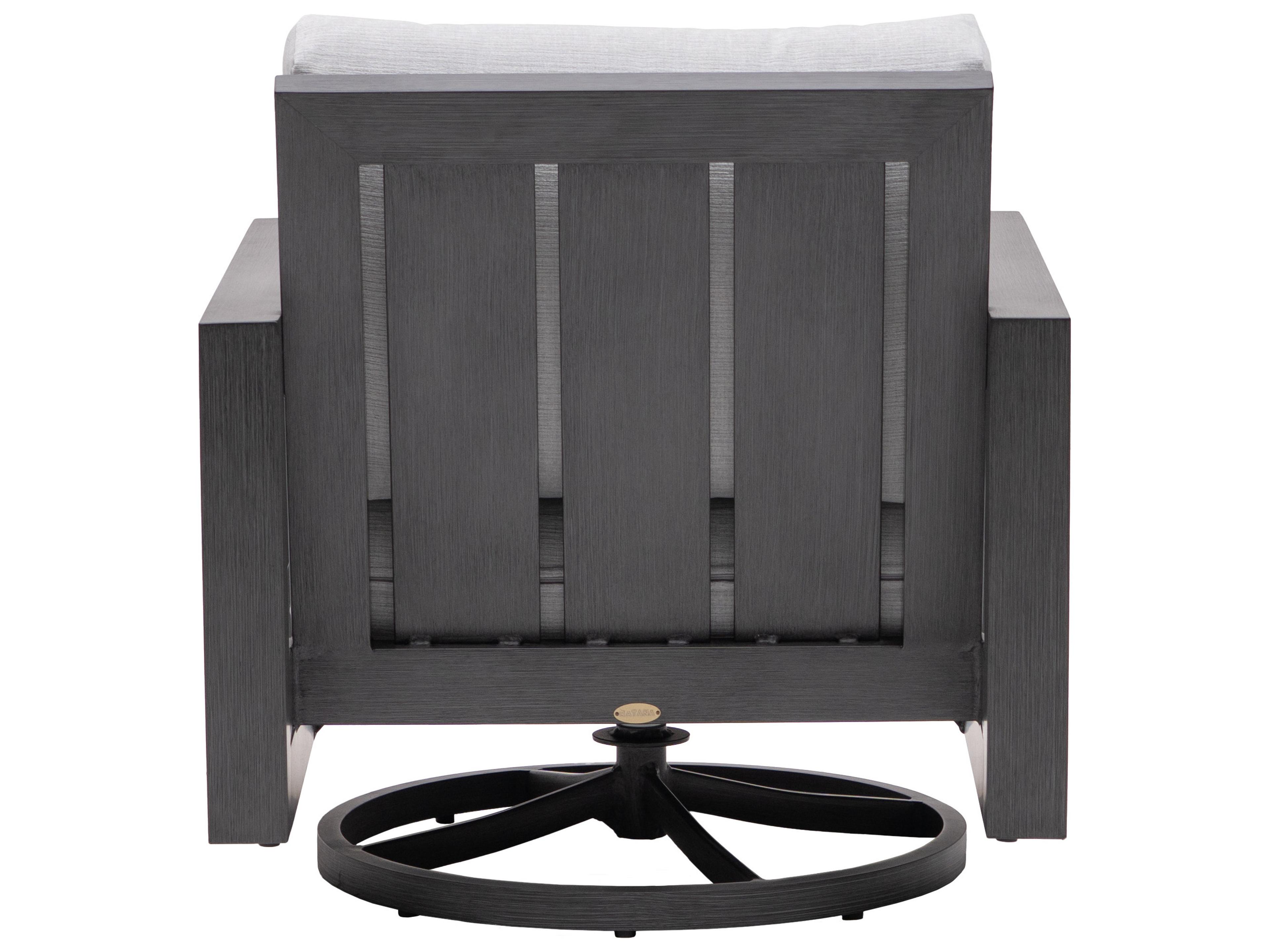 Ratana Milano Aluminum Cushion Lounge Chair