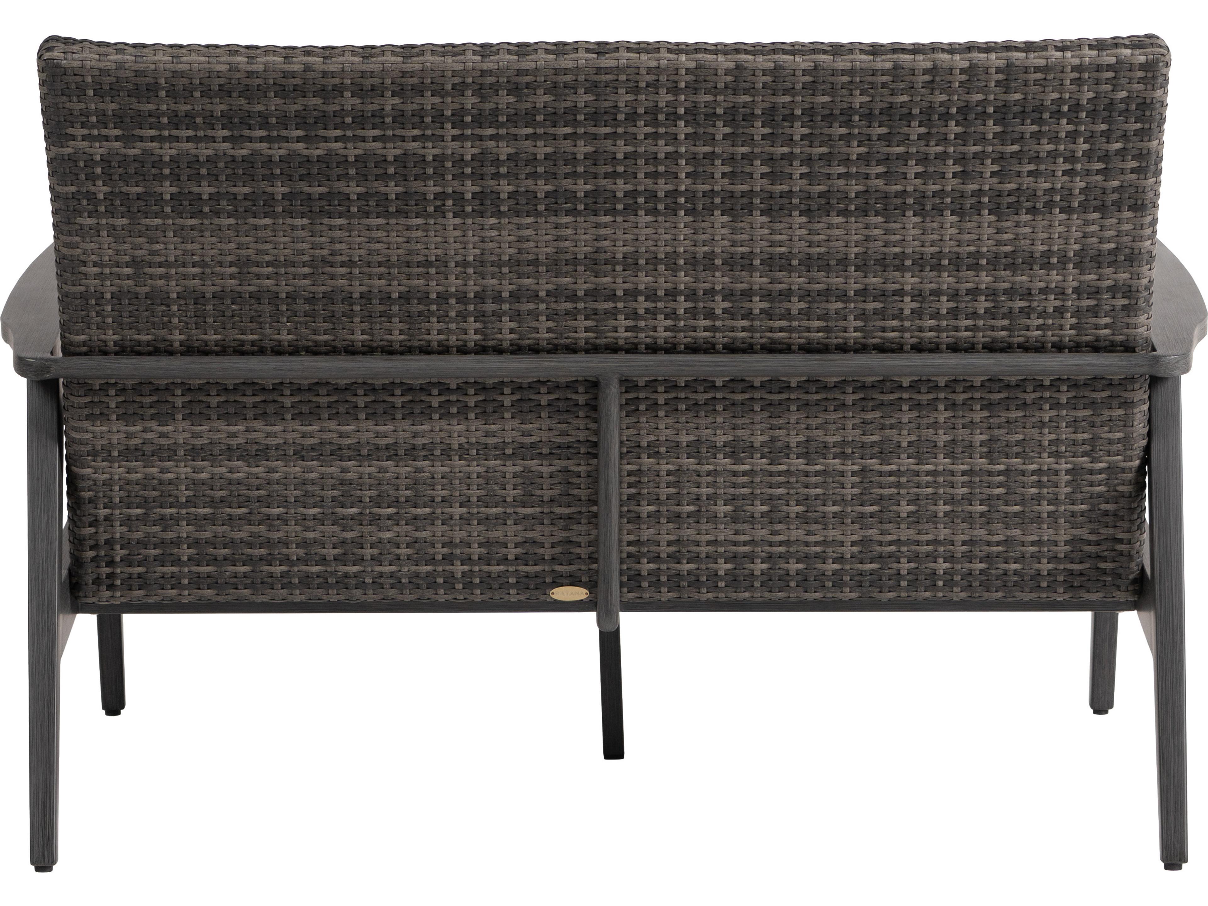 Ratana Cabo San Lucas Aluminum Wicker Loveseat