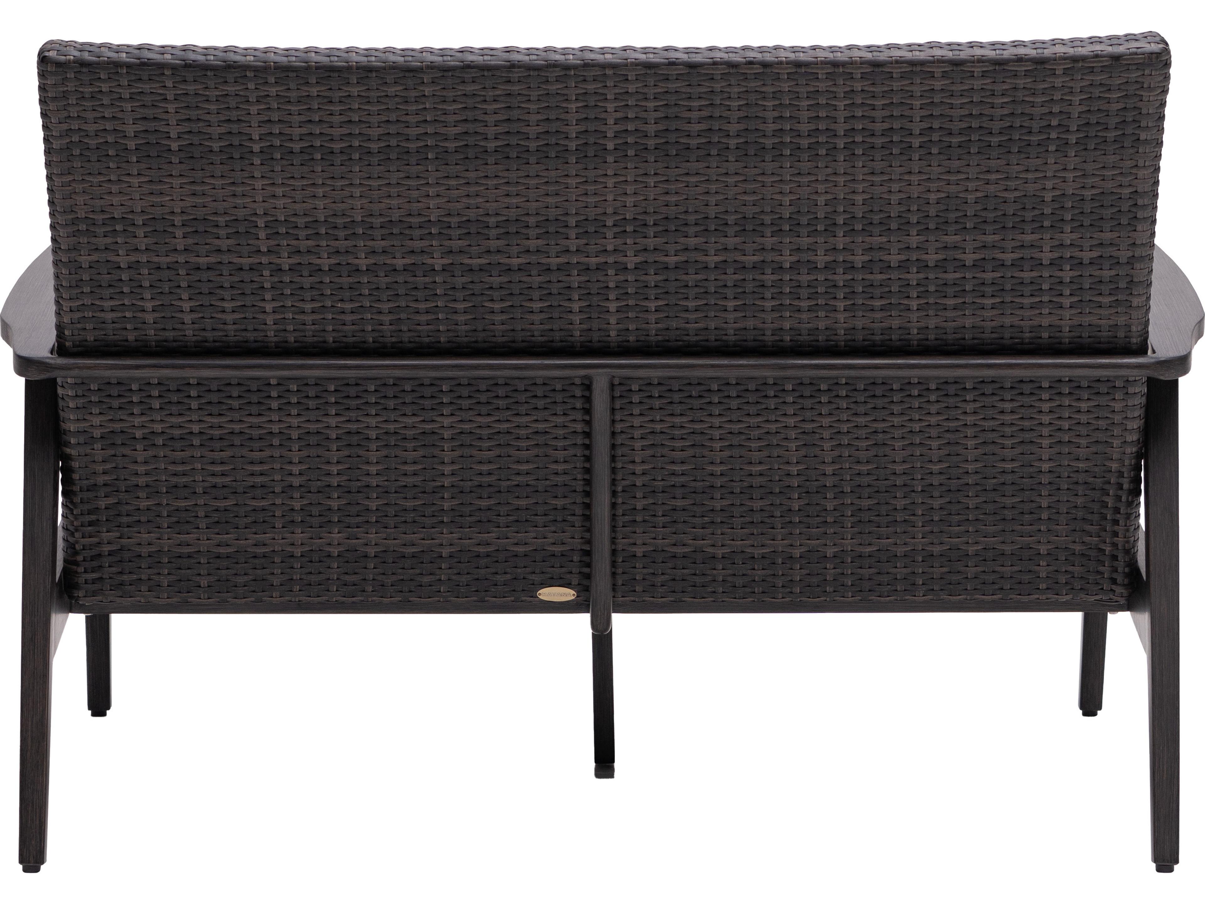 Ratana Cabo San Lucas Aluminum Wicker Loveseat