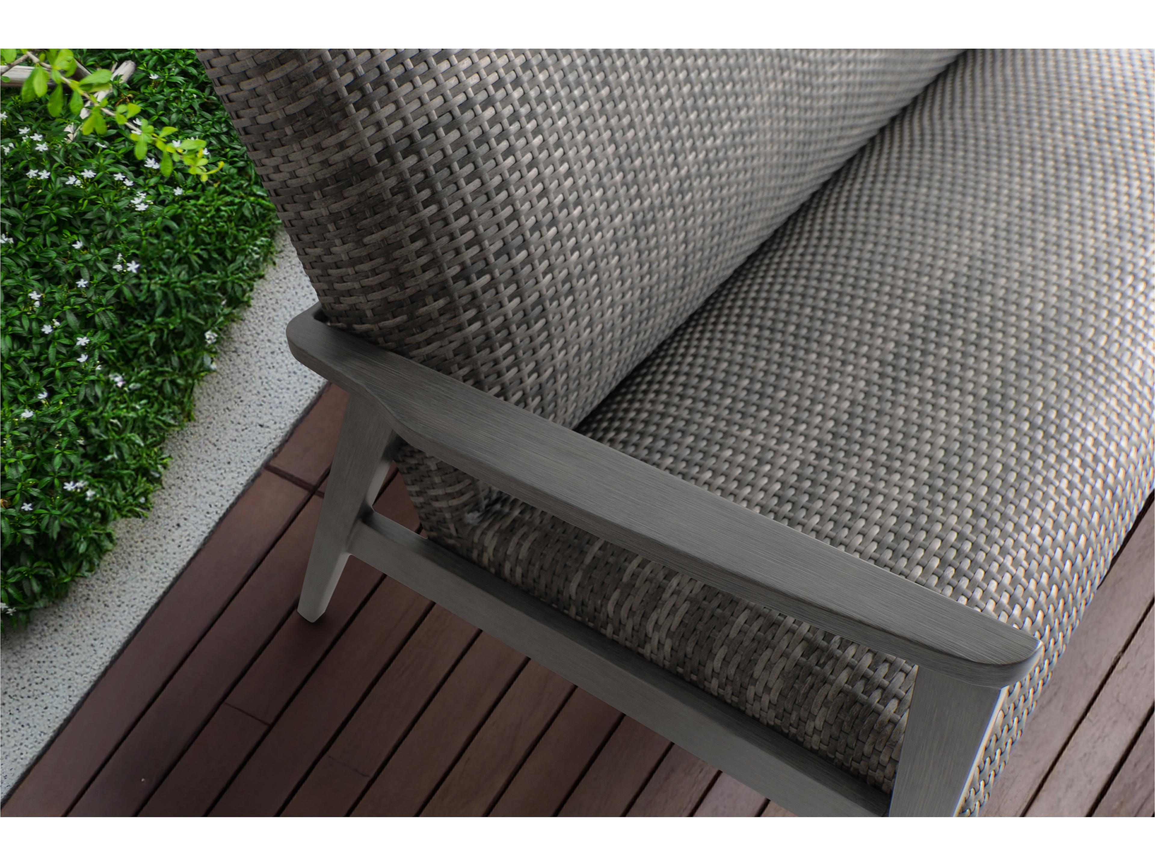 Ratana Cabo San Lucas Aluminum Wicker Sofa