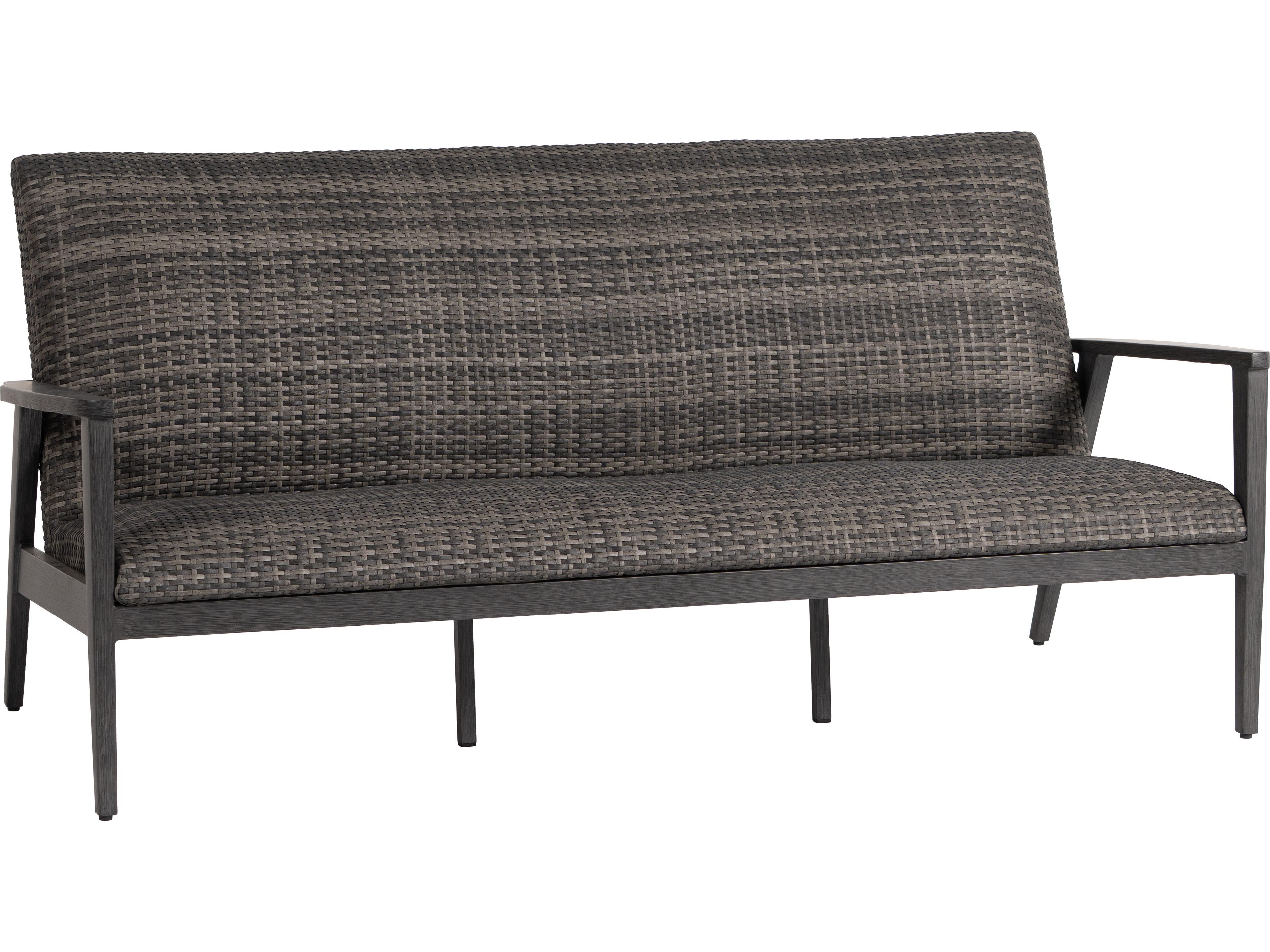 Ratana Cabo San Lucas Aluminum Wicker Sofa