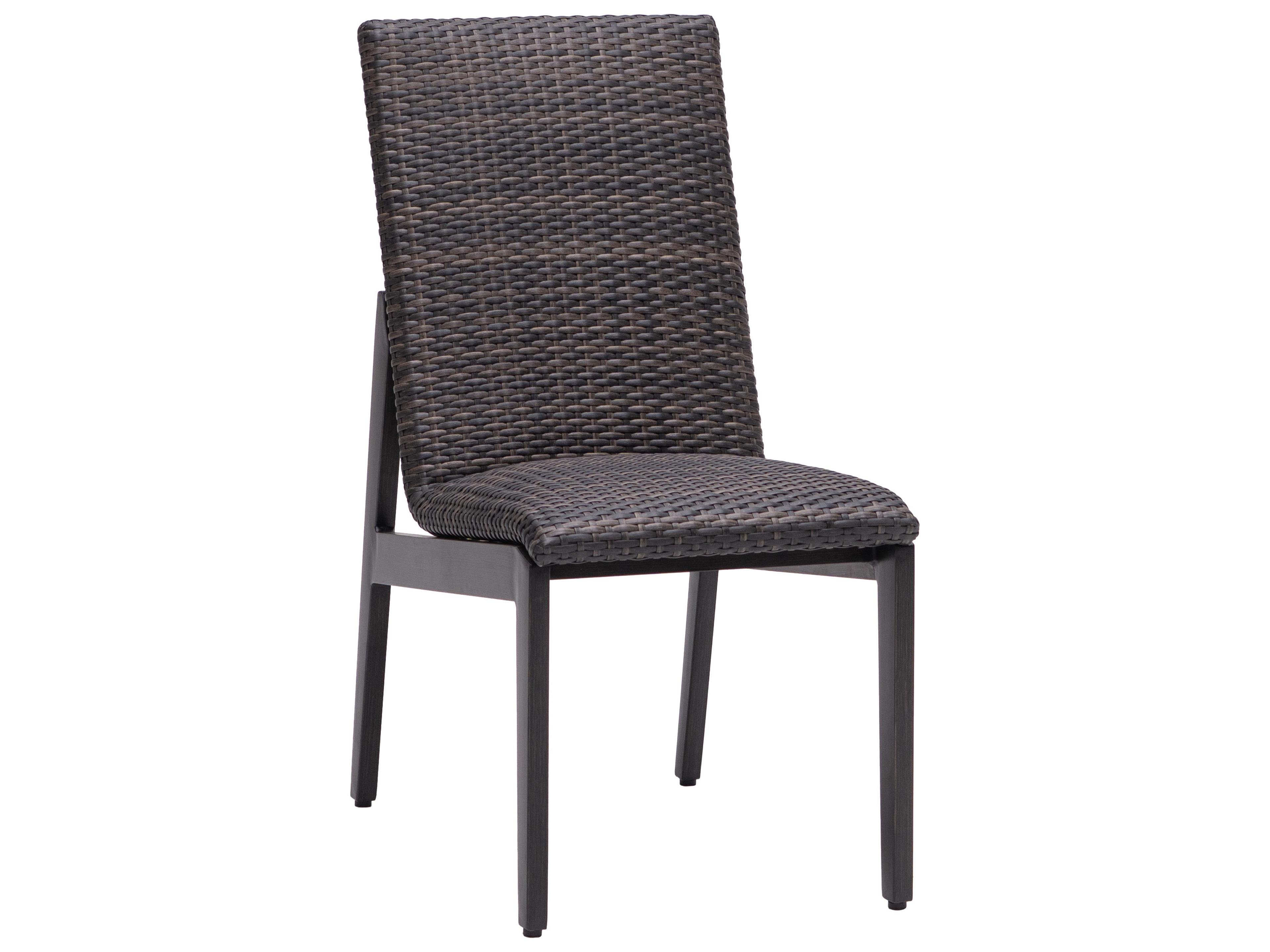 Cabo San Lucas Aluminum Wicker Dining Chair