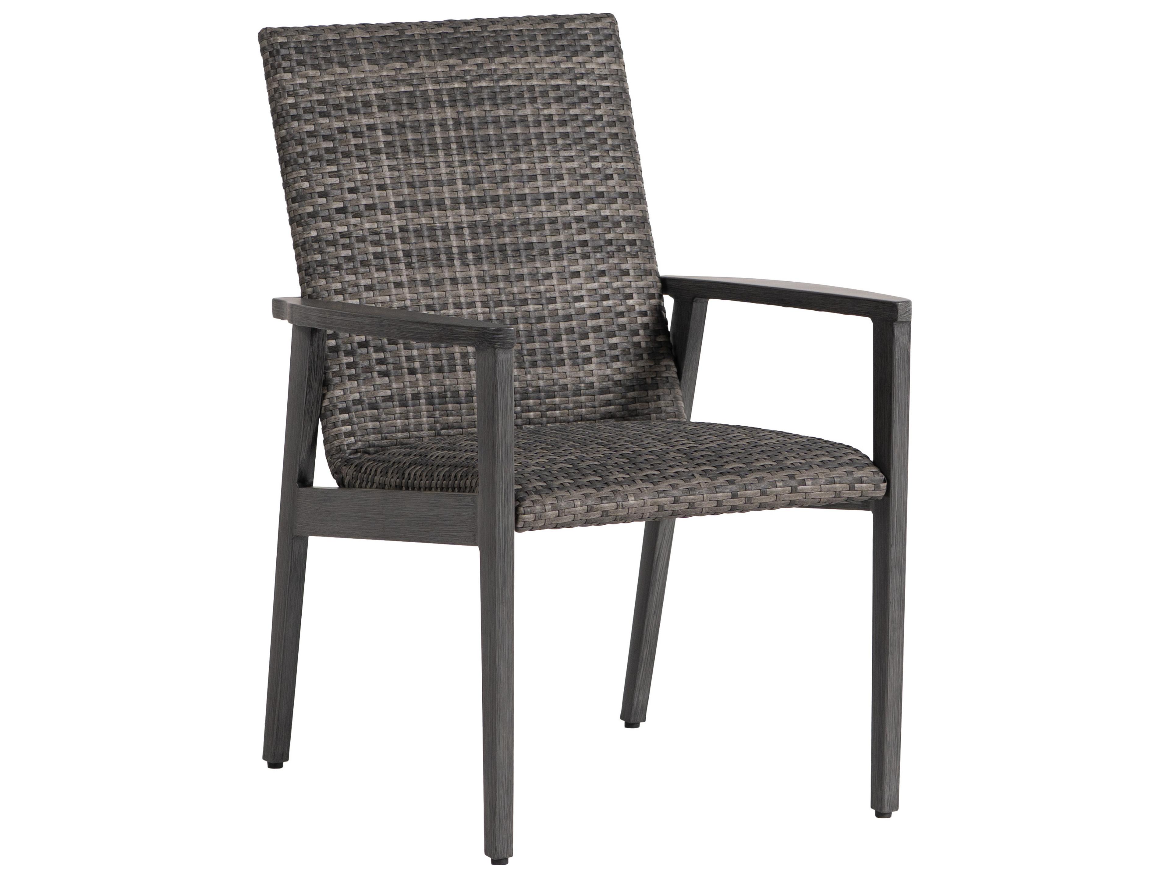 Cabo San Lucas Aluminum Wicker Dining Chair