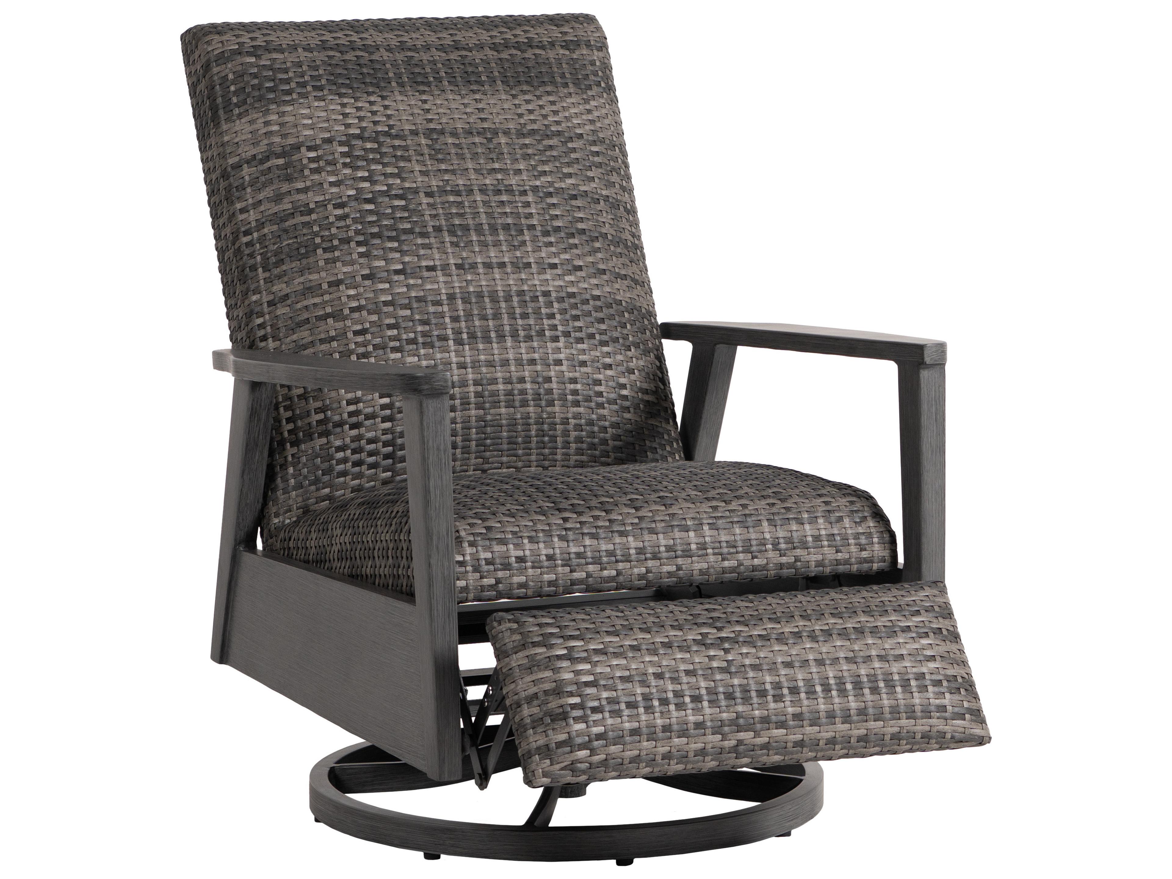 Cabo San Lucas Aluminum Wicker Lounge Chair