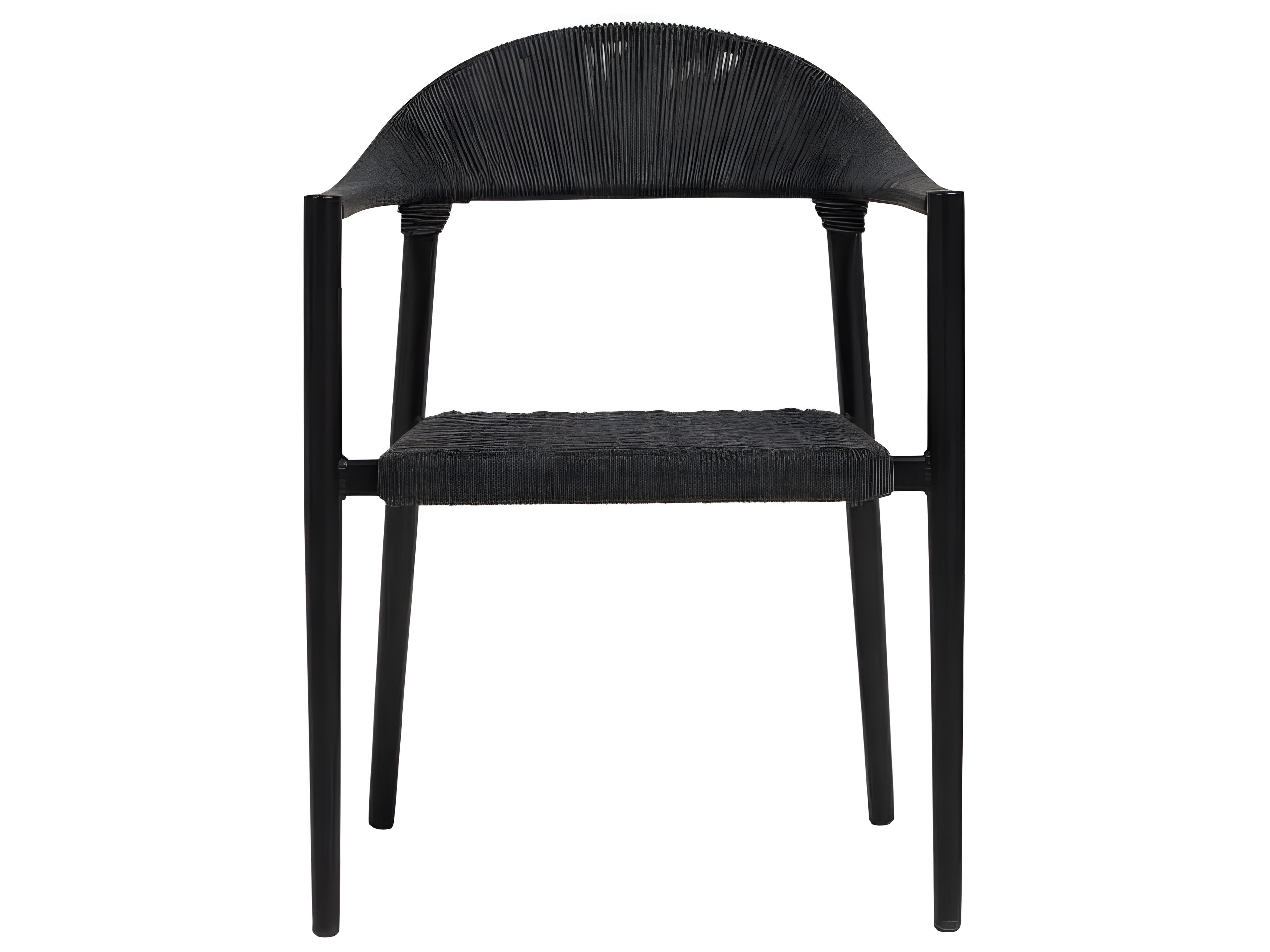 Ratana Ballina Silver Diva Night Aluminum Strap Dining Chair