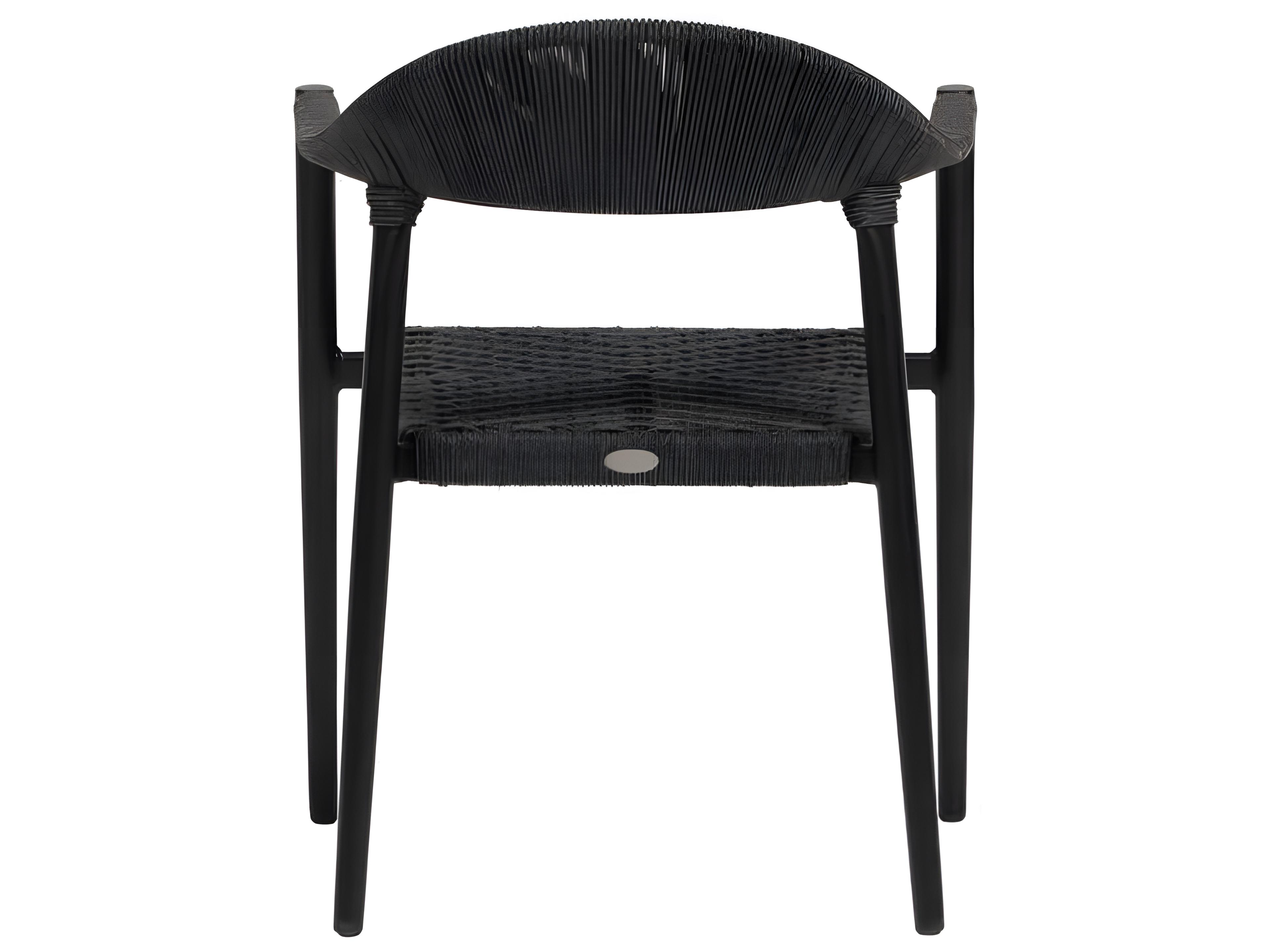 Ratana Ballina Silver Diva Night Aluminum Strap Dining Chair