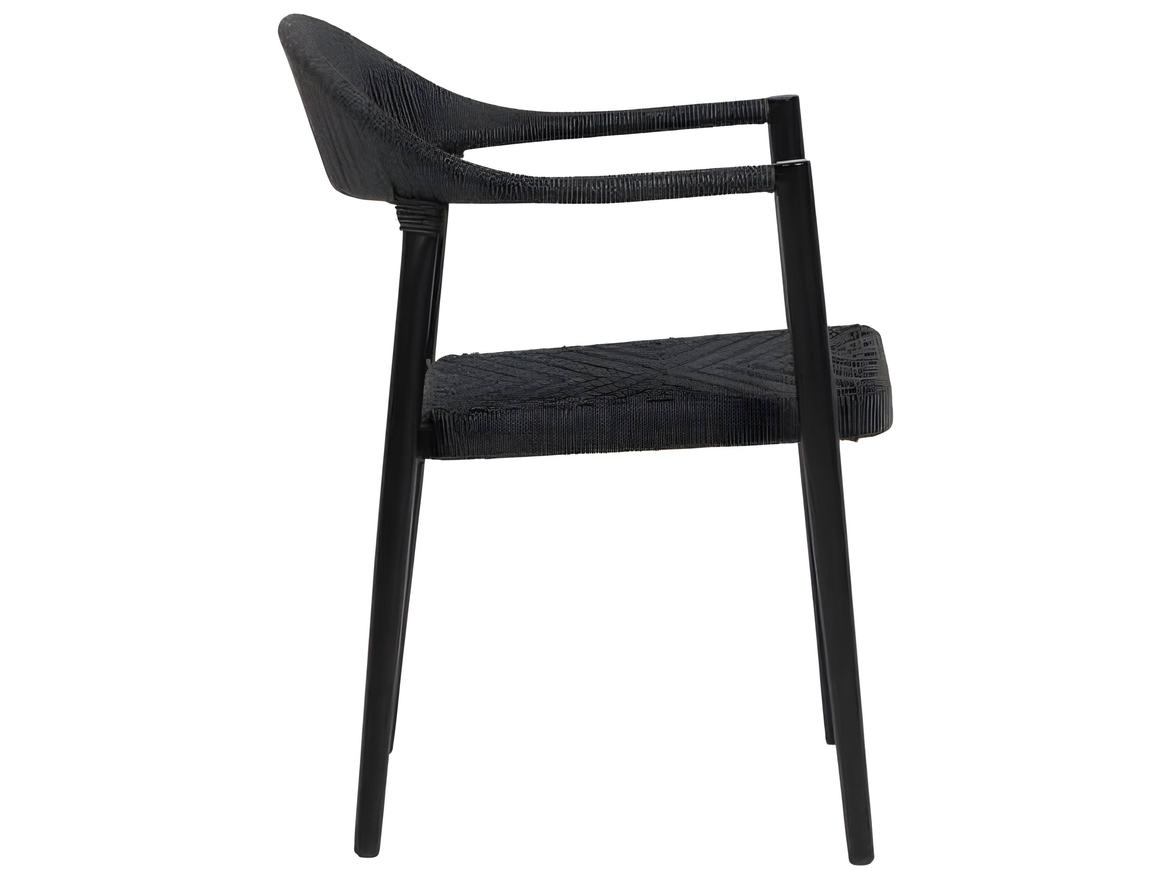 Ratana Ballina Silver Diva Night Aluminum Strap Dining Chair