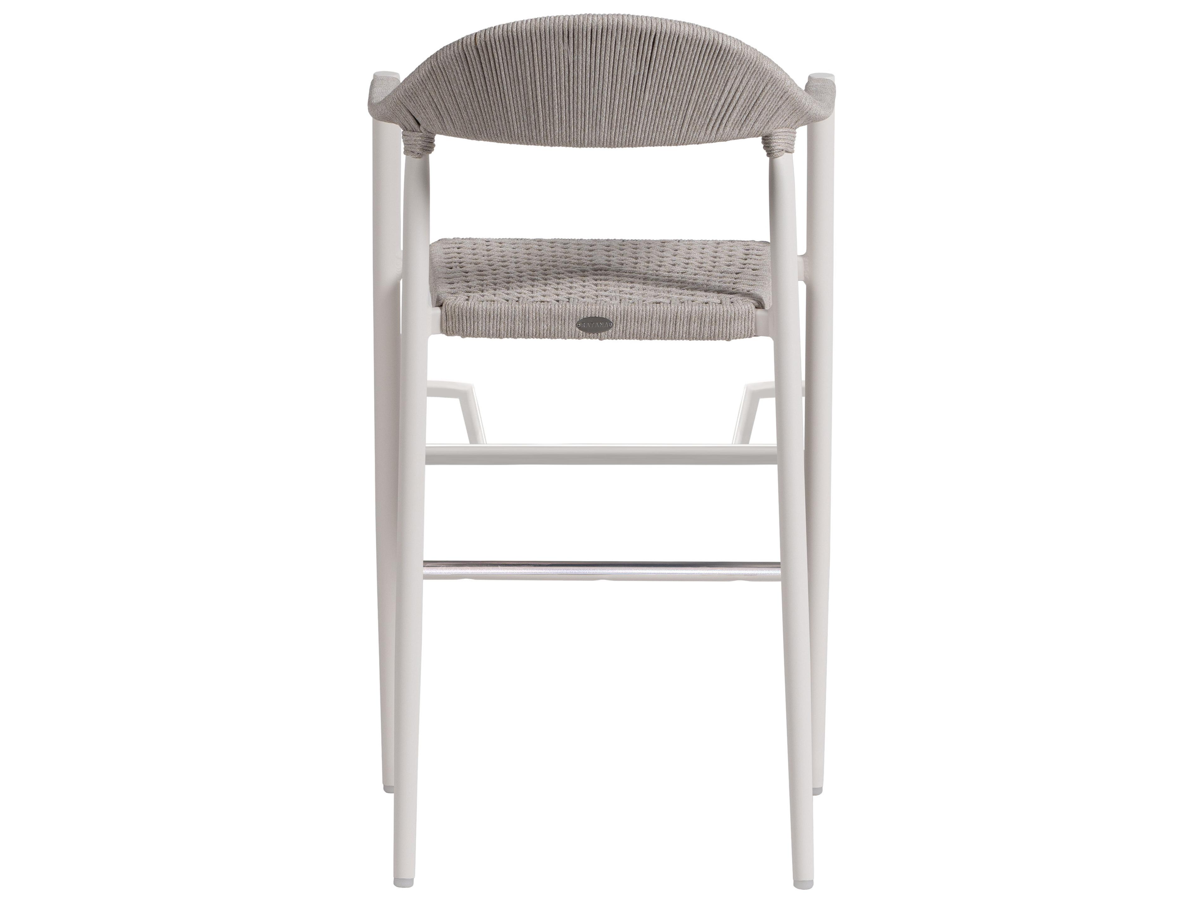 Ratana Ballina Aluminum Rope Bar Stool