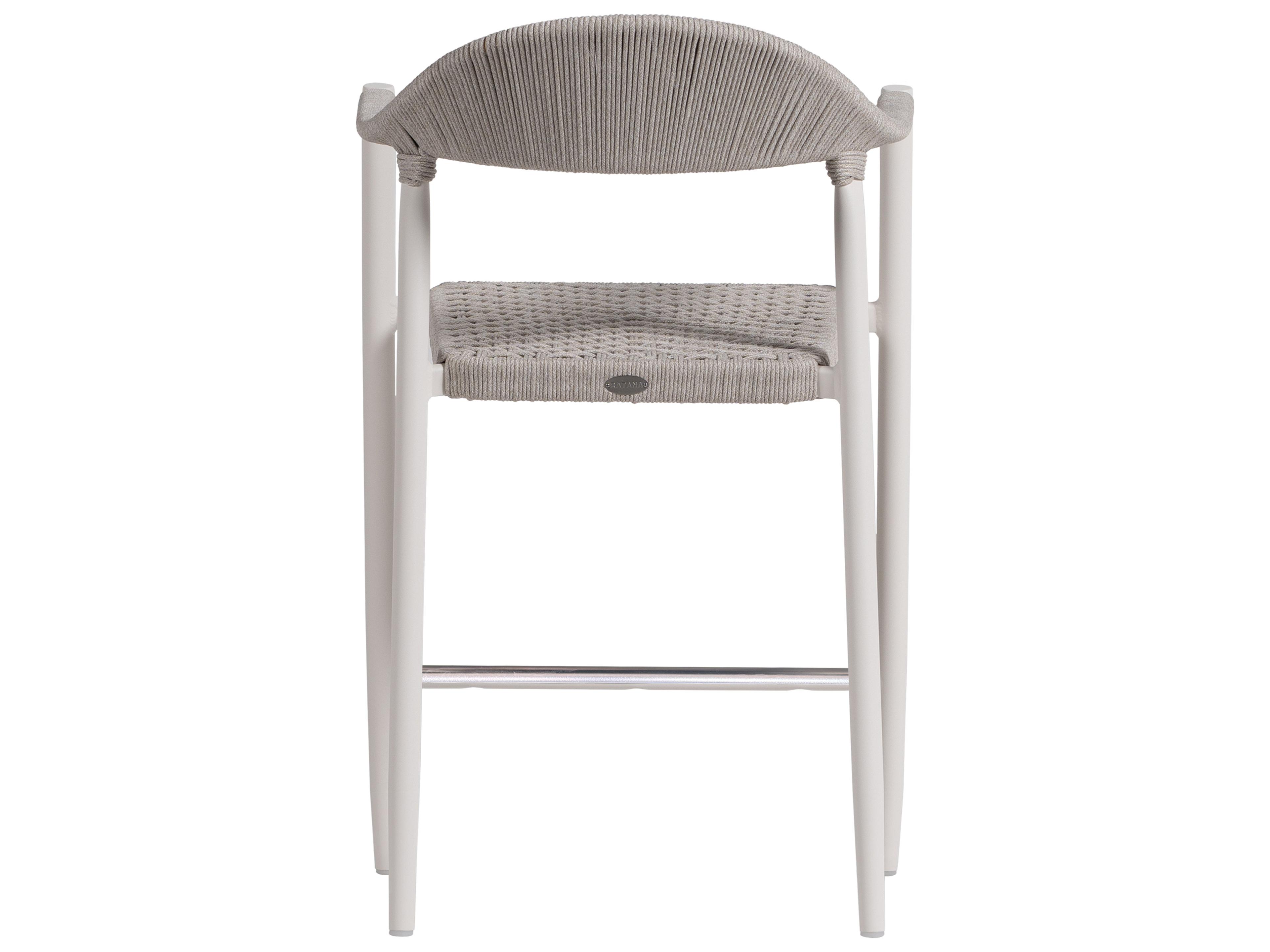 Ratana Ballina Aluminum Rope Counter Stool