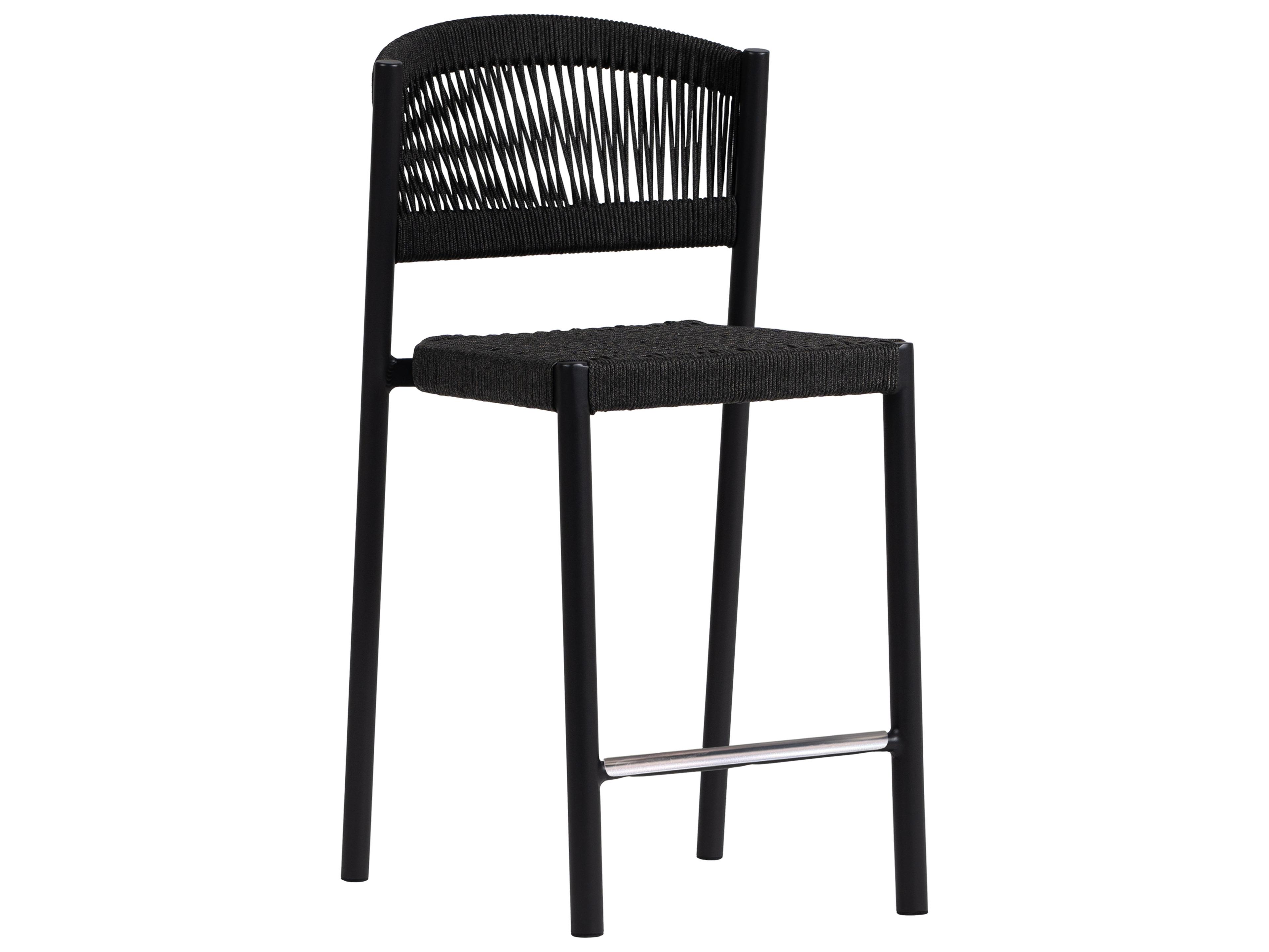 Ratana Naples Aluminum Rope Counter Stool